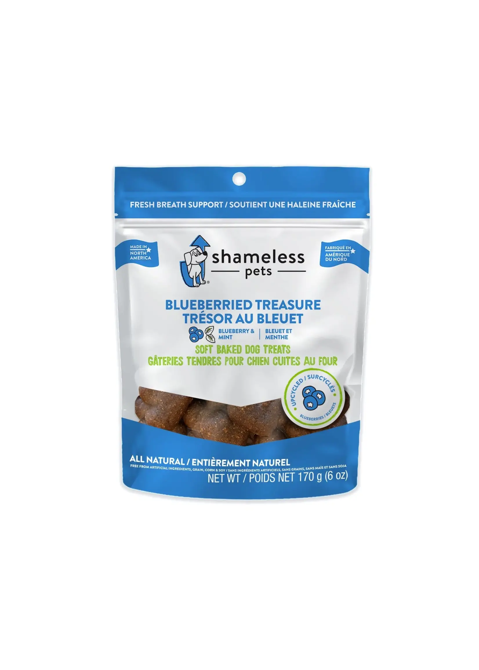 SHAMELESS FRIANDISES TENDRES BLEUET & MENTHE 6.OZ