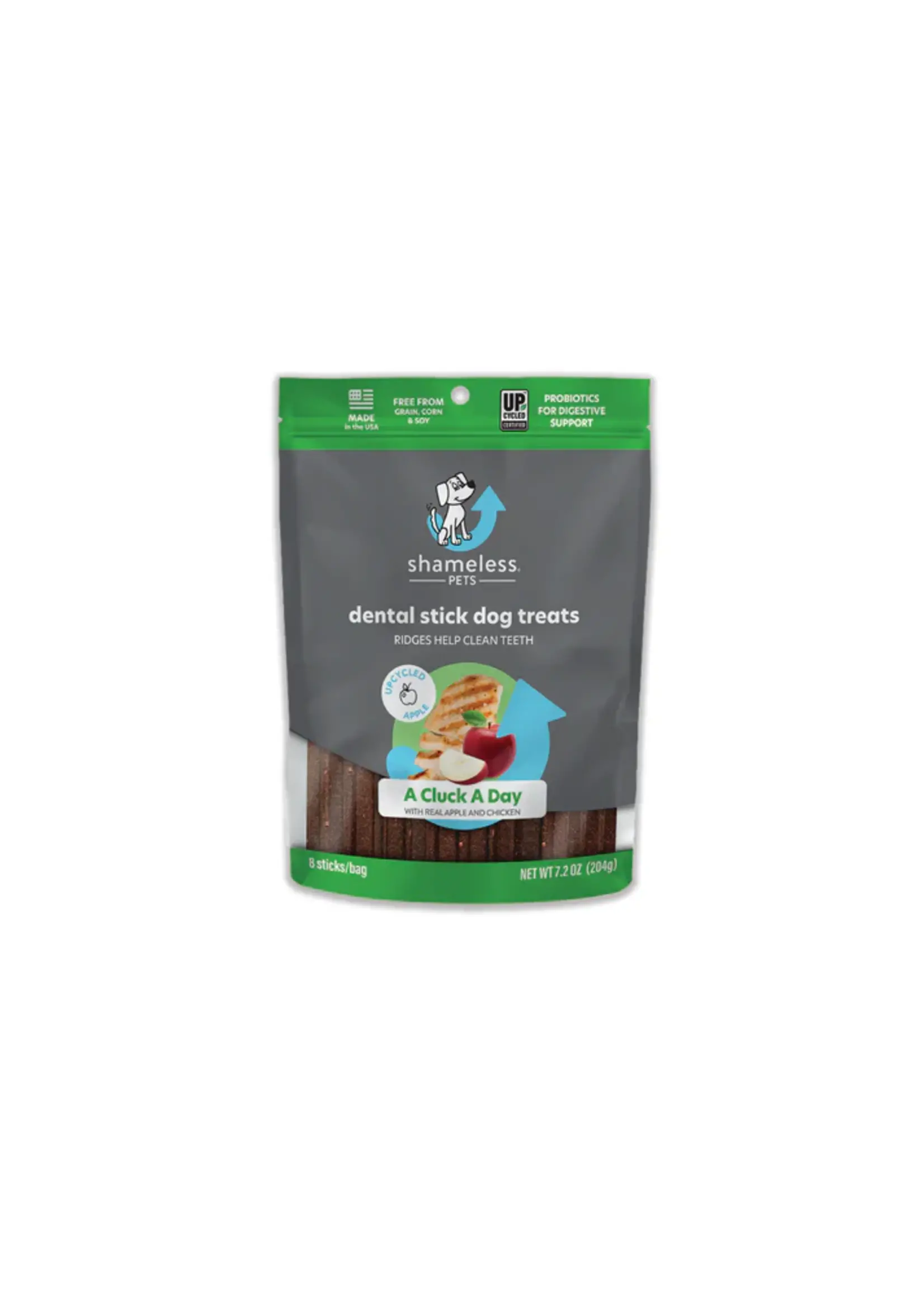 SHAMELESS BATONNETS DENTAIRES POULET & POMME 7.2OZ