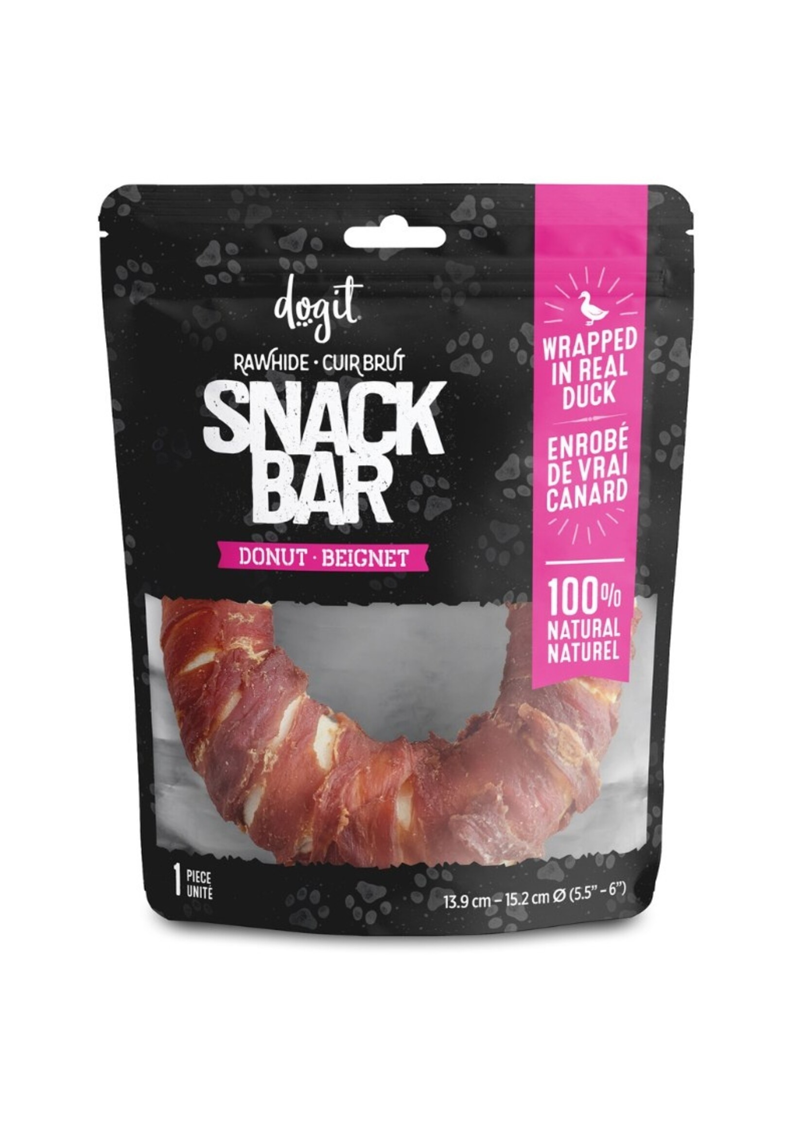 SNACK BAR BEIGNET DE CUIR ENROBES DE CANARD 6'' PQT 1