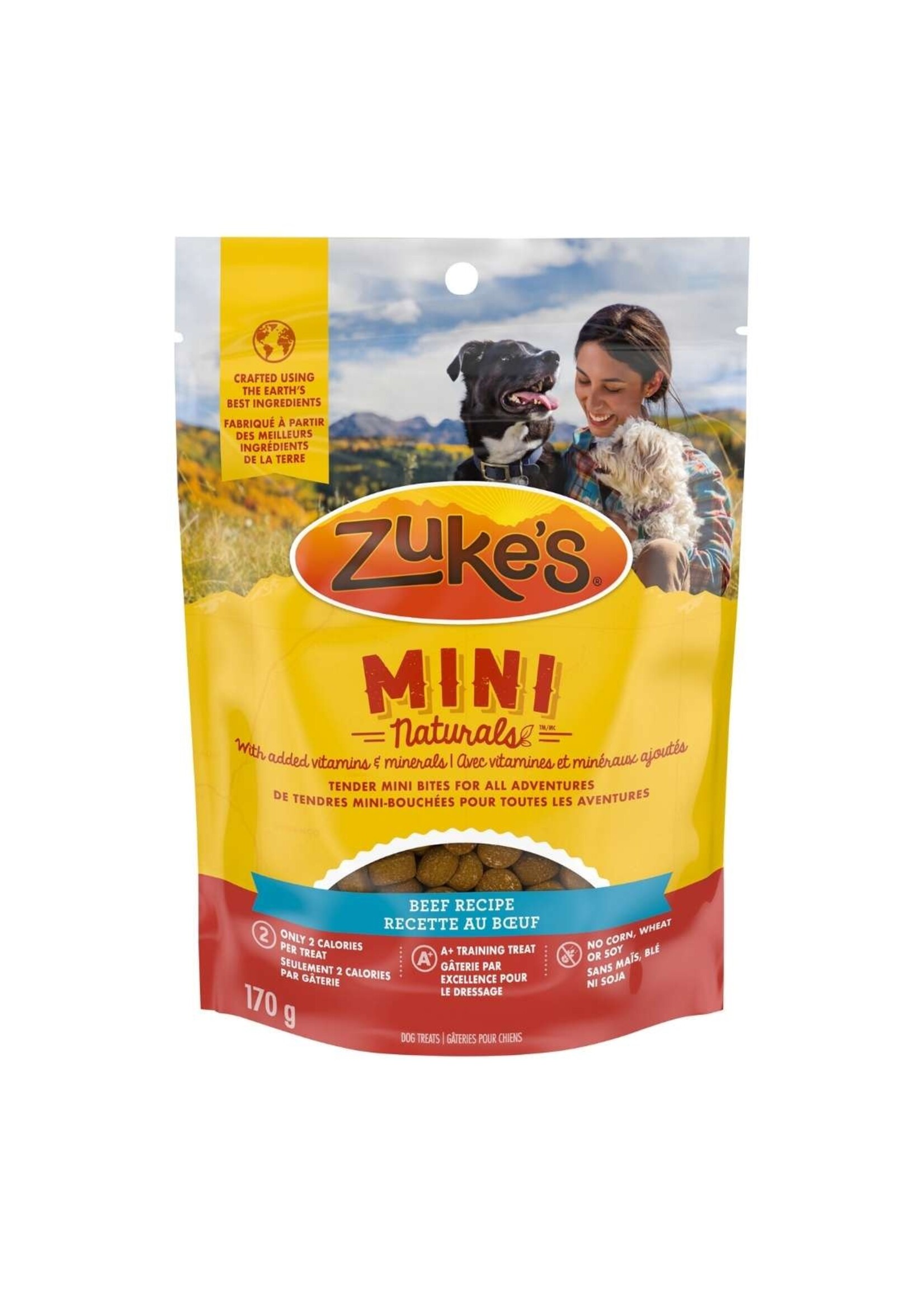 ZUKE'S ZUKE'S MINI NATURALS GATERIE CHIEN BOEUF