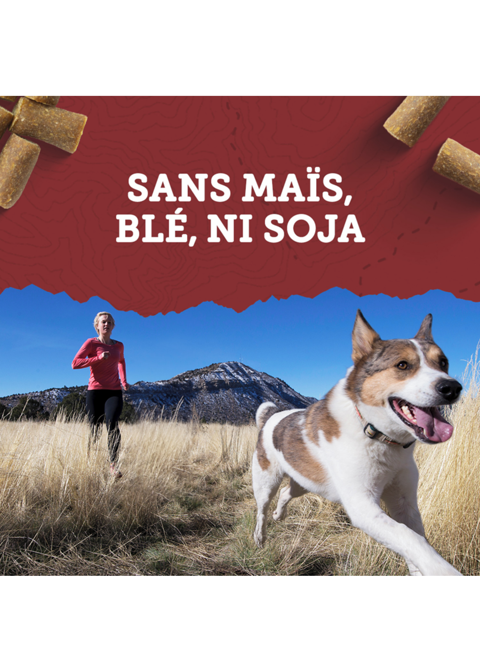 ZUKE'S ZUKE'S LIL' LINKS GATERIE CHIEN POULET ET POMME