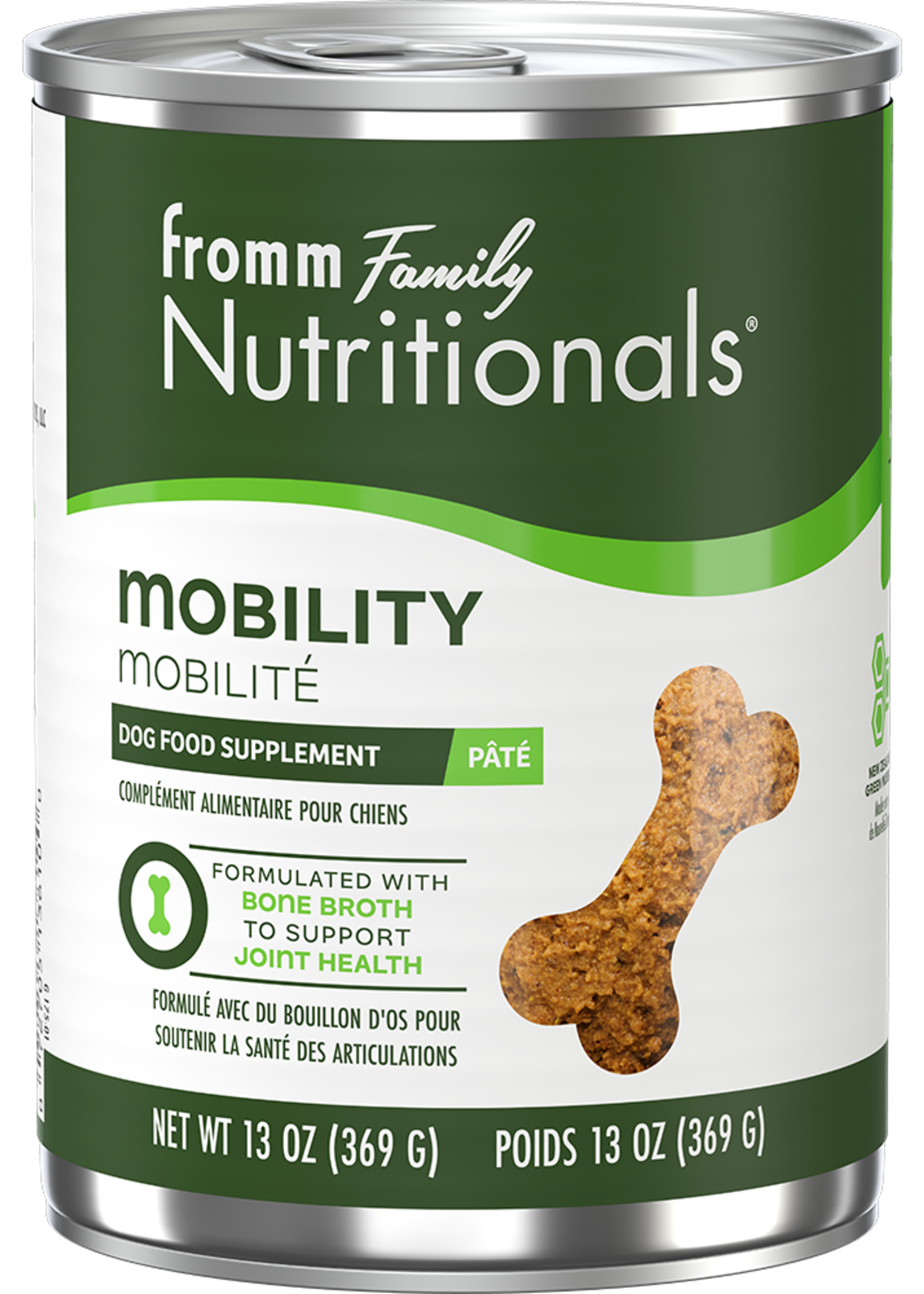 FROMM FROMM NUTRITIONALS PATÉ POUR CHIEN 369 G MOBILITÉ