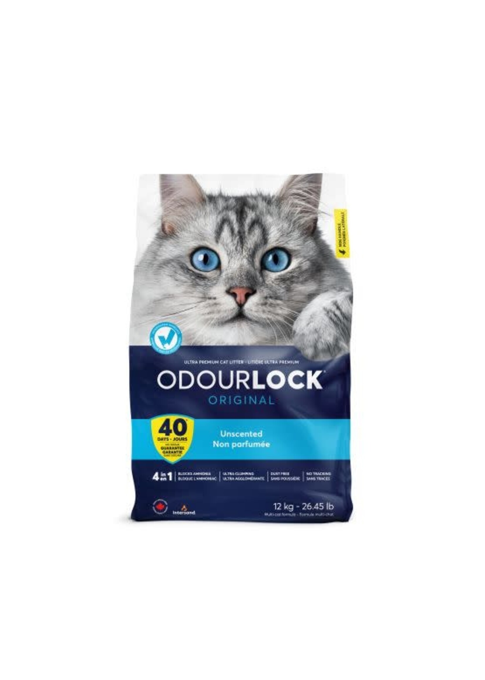 INTERSAND INTERSAND LITIERE ODOUR LOCK  6 KG ( BLEU )