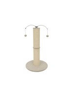 BUD'Z BUD'Z GRIFFOIR EN SISAL ET JEU TOURNIQUET GRIS PALE LARGE 49X49X90 CM