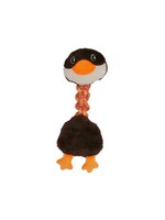 BUD'Z BUD'Z JOUET EN PELUCHE AVEC CORDE POUR CHIEN CANARD SAUVAGE 40 CM