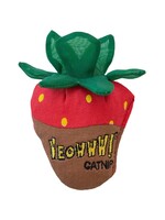DUCKY WORLD JOUET D'HERBE A CHAT FRAISE A CHAT