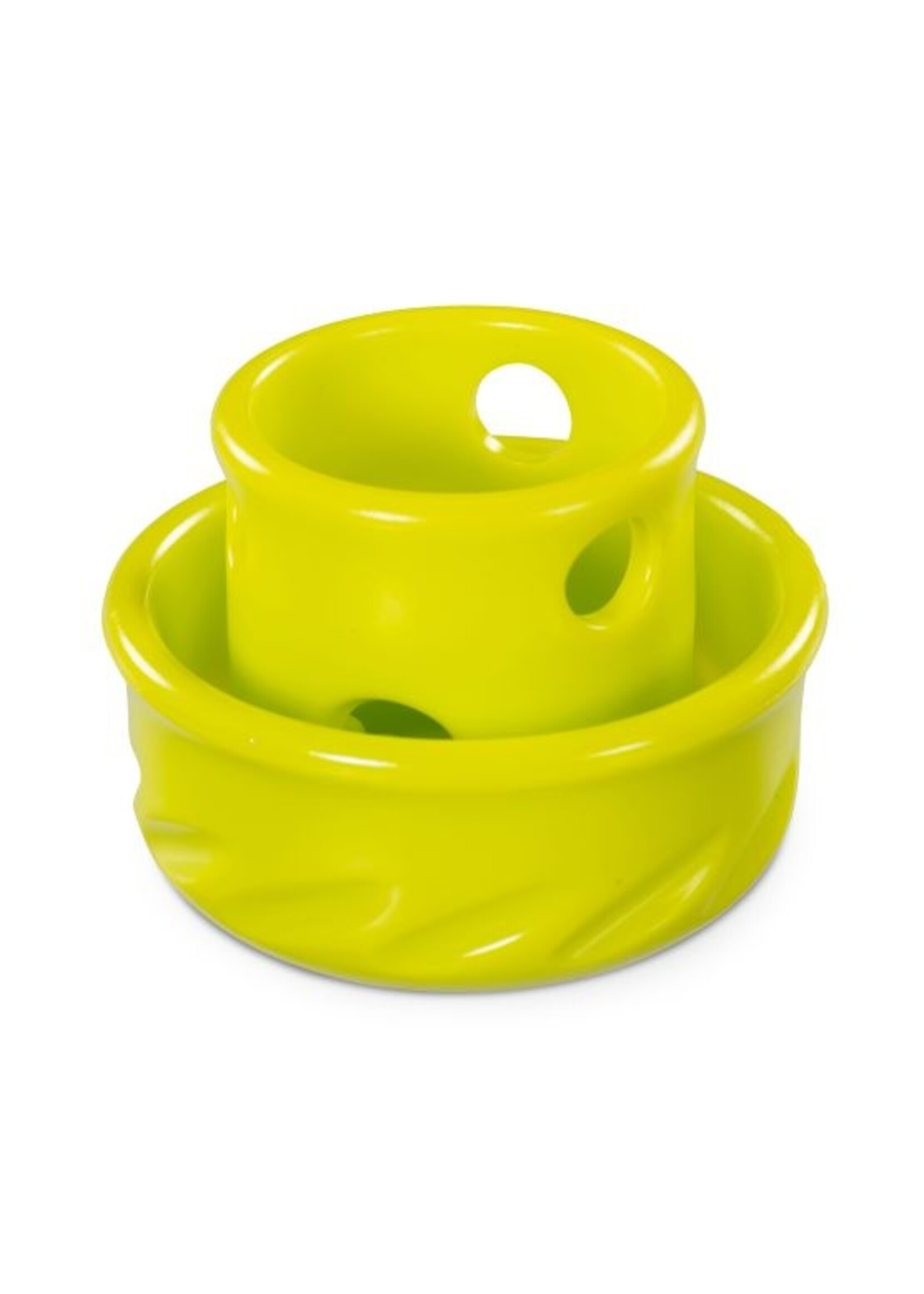 MESSY MUTT TOTTALY POOCHED PUZZLE'N PLAY JOUET POUR CHIEN CHAMPIGNON VERT 2.5 ''