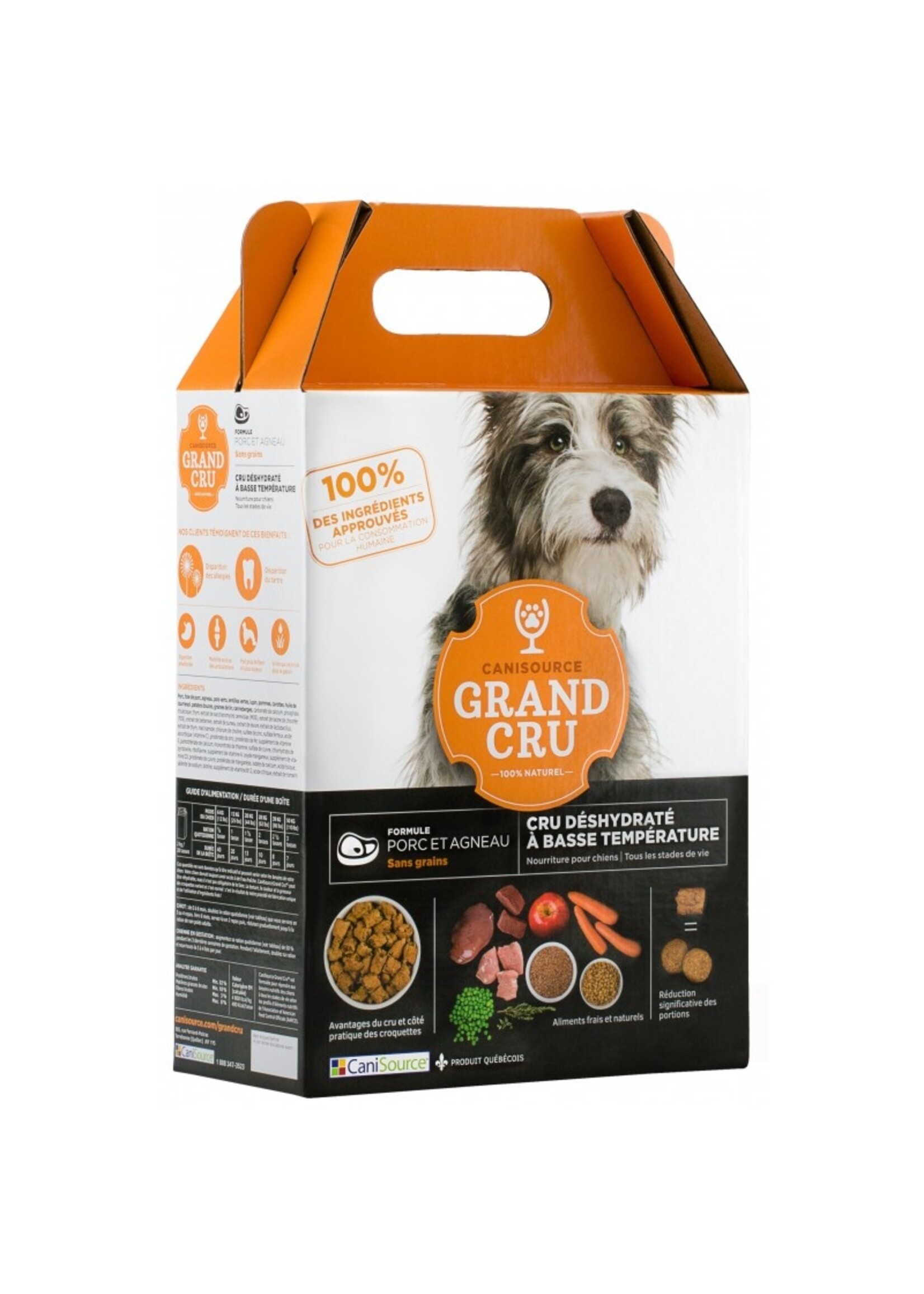 CANISOURCE CANISOURCE CHIEN PORC & AGNEAU SG 5 KG