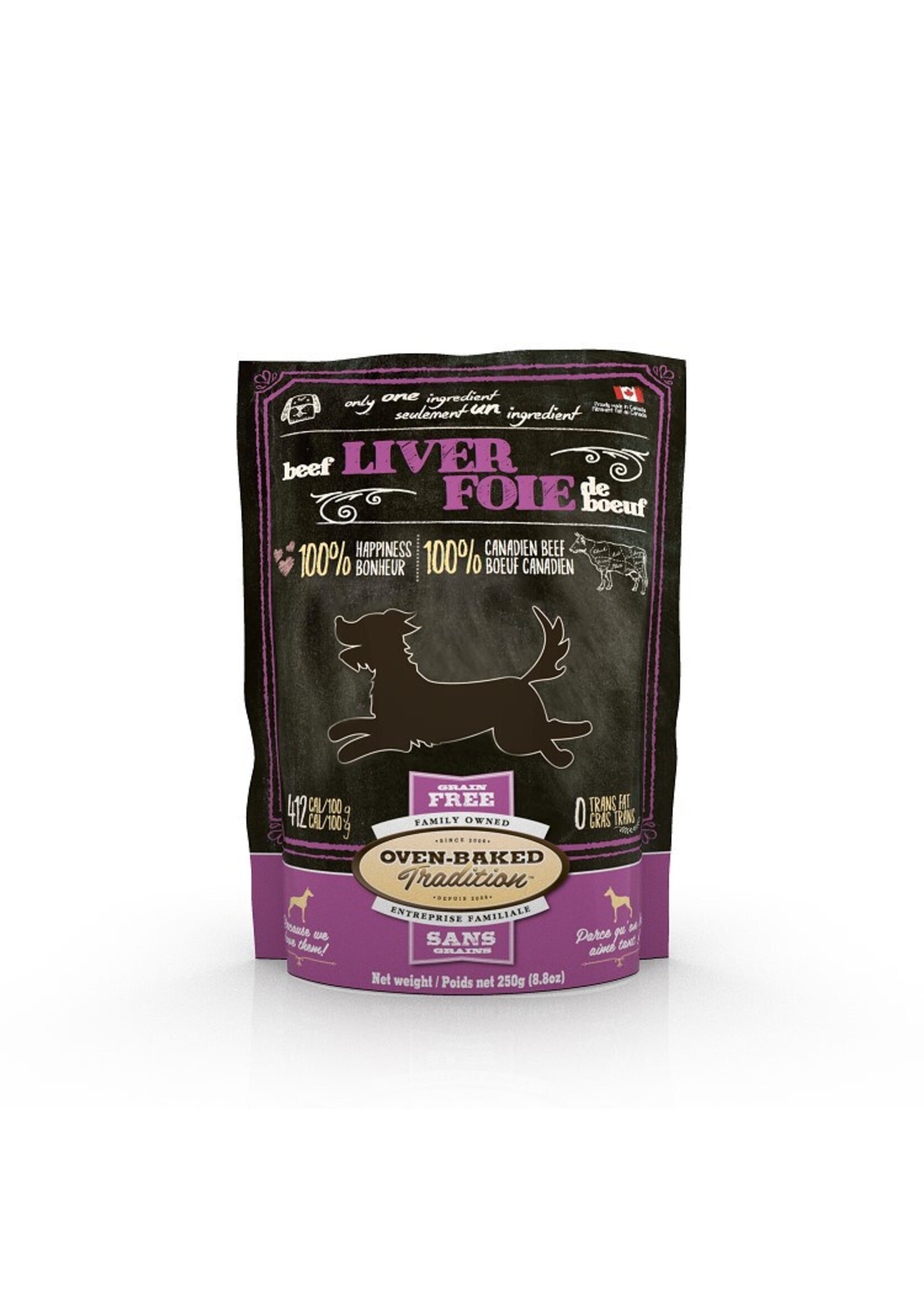 OVEN-BAKED OVEN BAKED  GÂTERIES FOIE DE BOEUF 250G