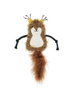BUD'Z BUD'Z JOUET POUR CHAT HERBE A CHAT ECUREUIL SOYEUX 23 CM