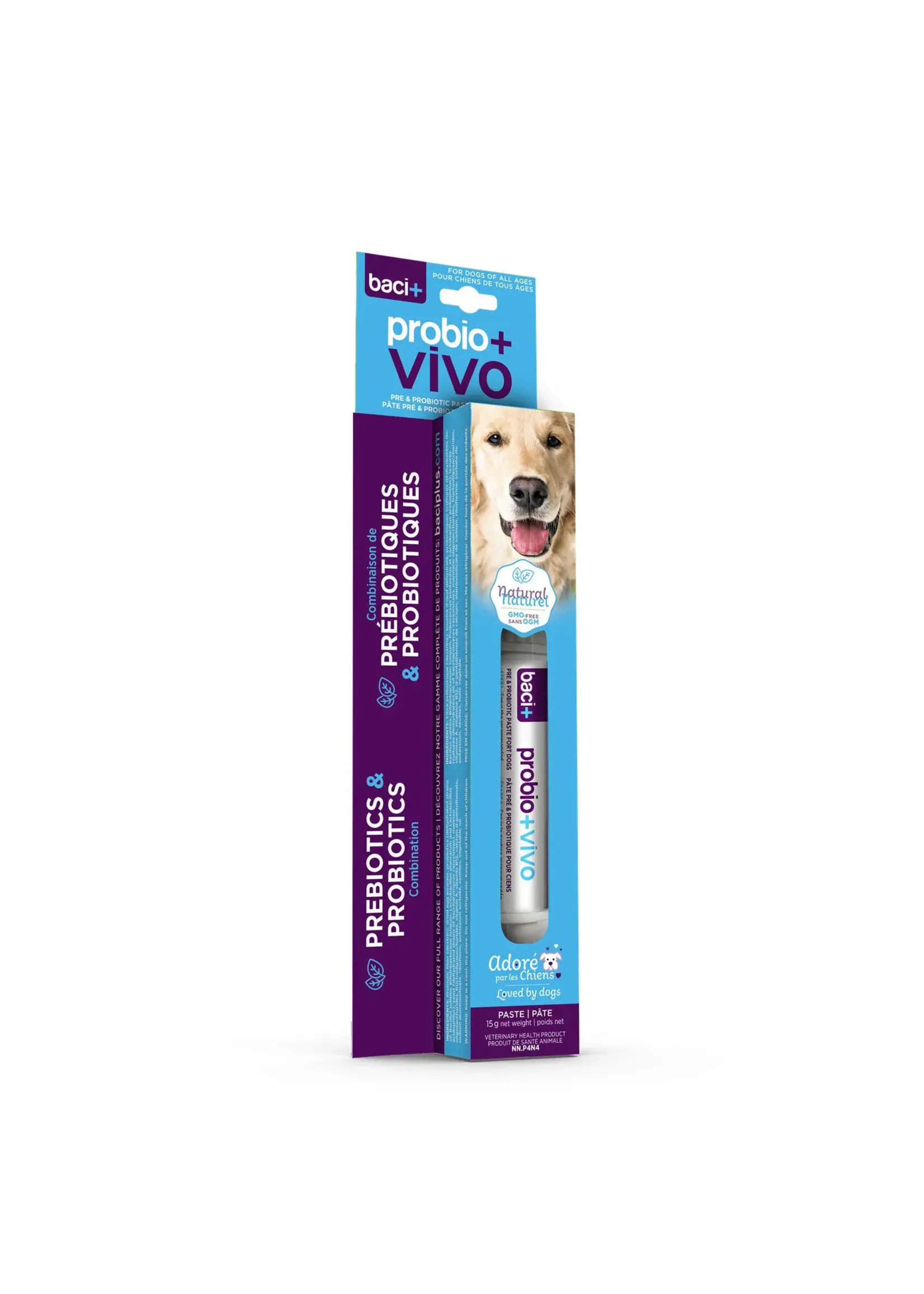 BACI PROBIO + VIVO CHIEN PÂTE 15G
