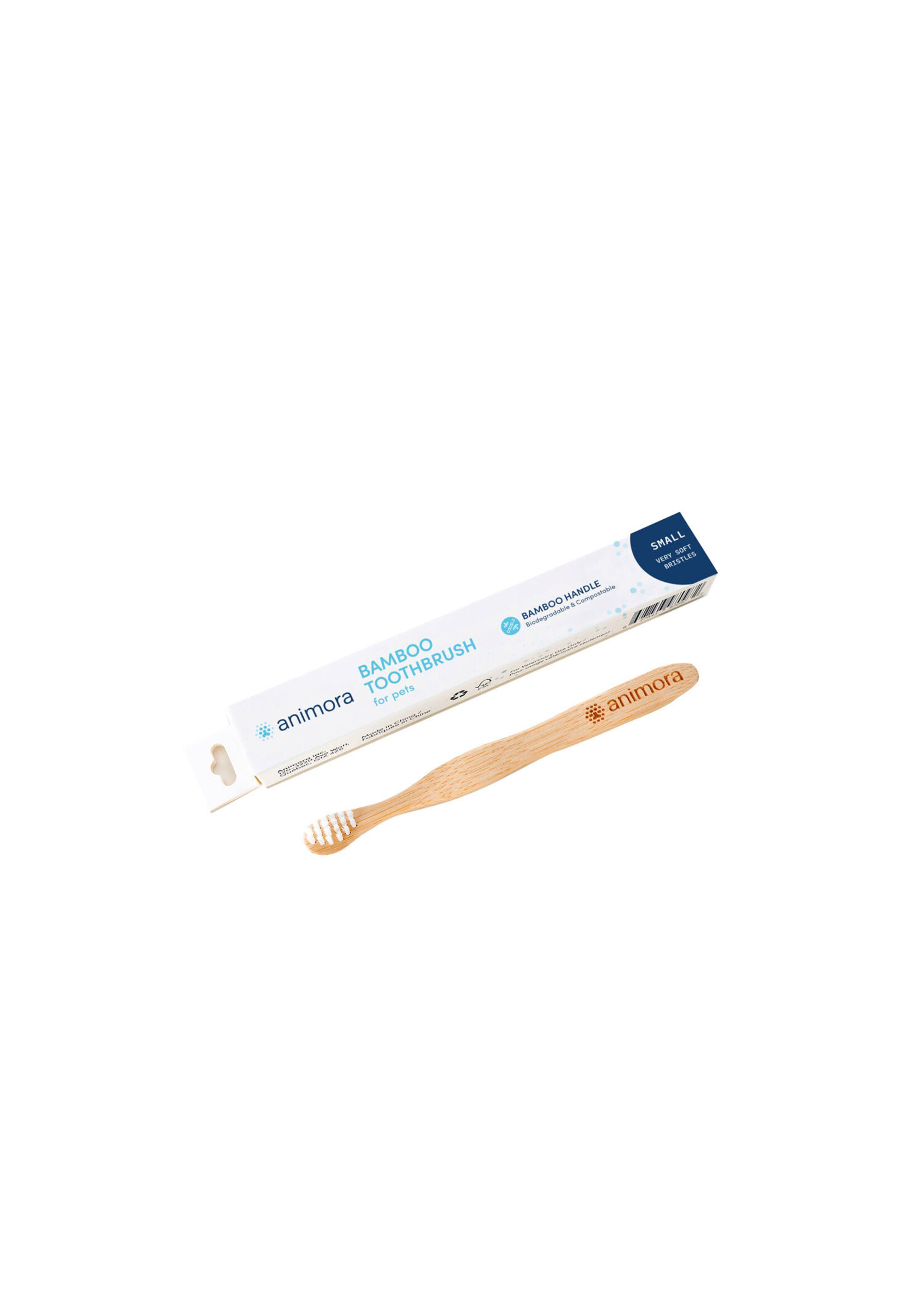 ANIMORA ANIMORA BROSSE A DENTS EN BAMBOU