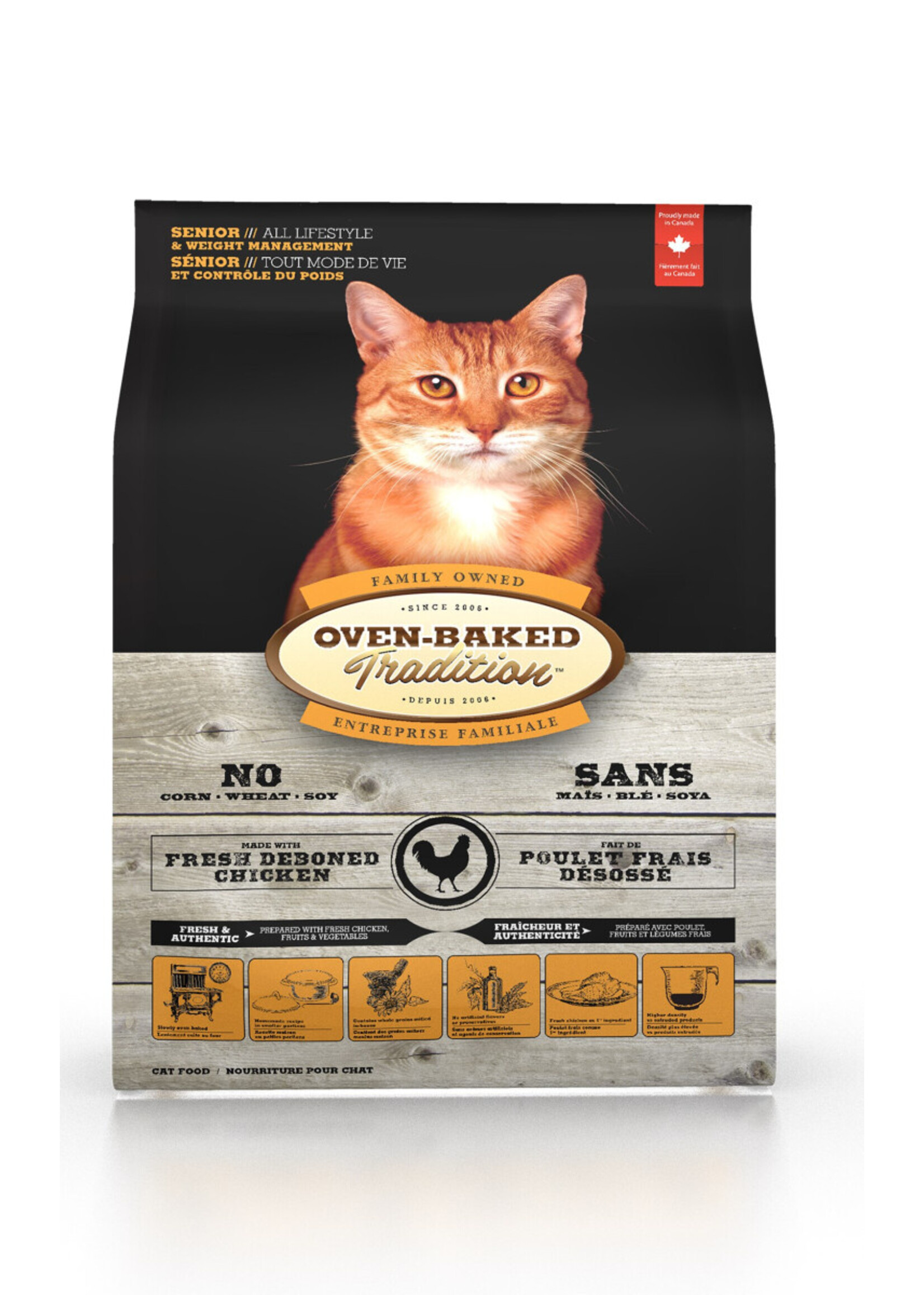 OVEN-BAKED OVEN BAKED CHAT SENIOR - LÉGER AU POULET