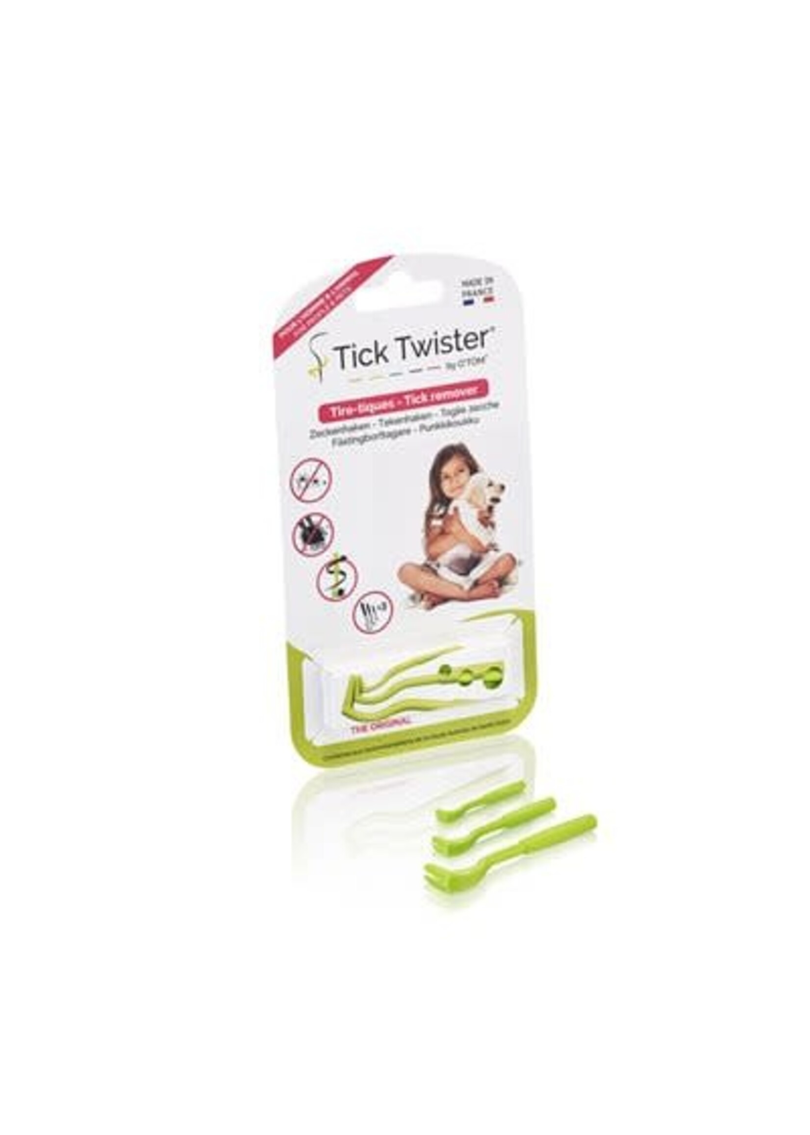 CROCHET TIQUES TICK TWISTER PQT 3