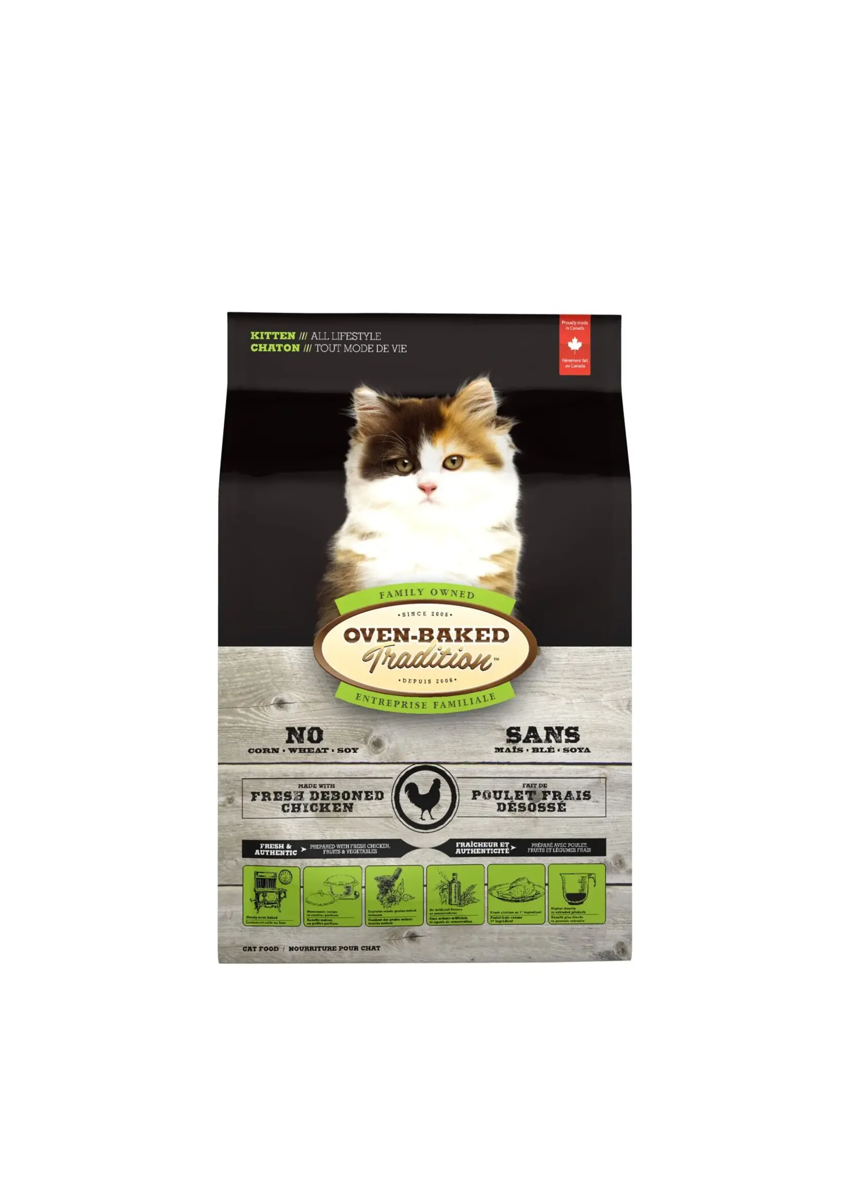 OVEN-BAKED OVEN BAKED CHATON AU POULET 2.27 KG