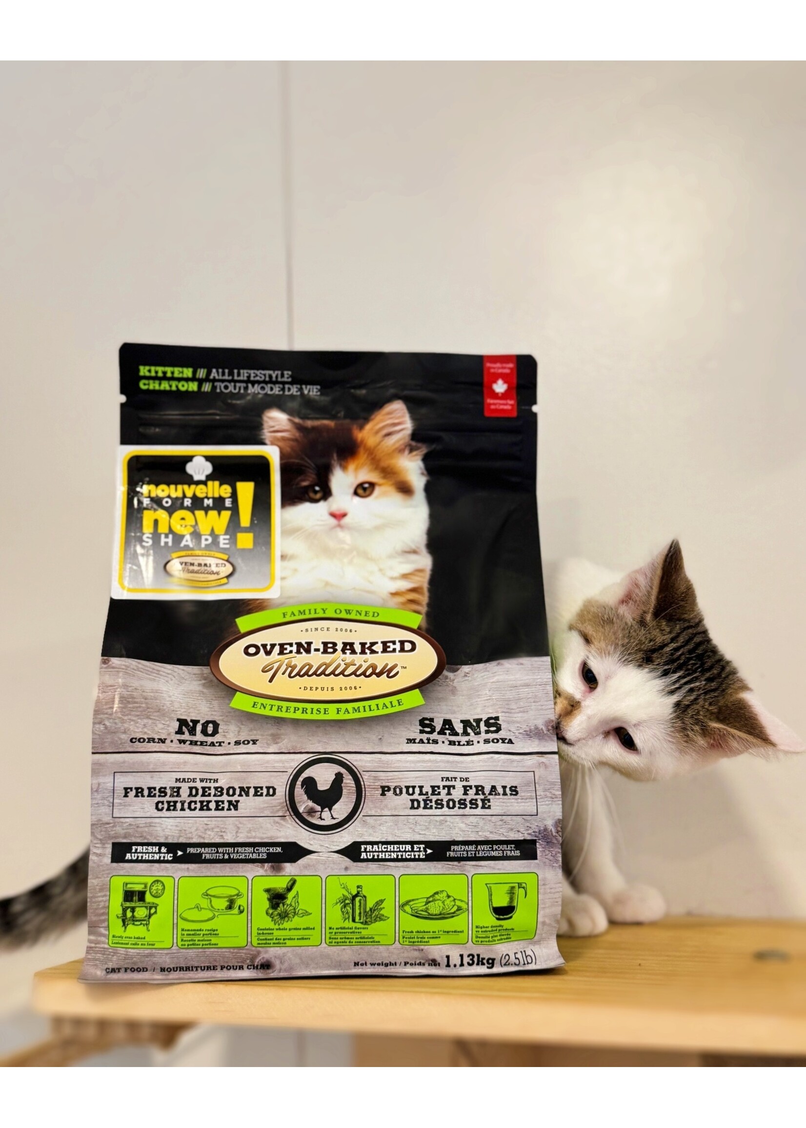 OVEN-BAKED OVEN BAKED CHATON AU POULET 2.27 KG