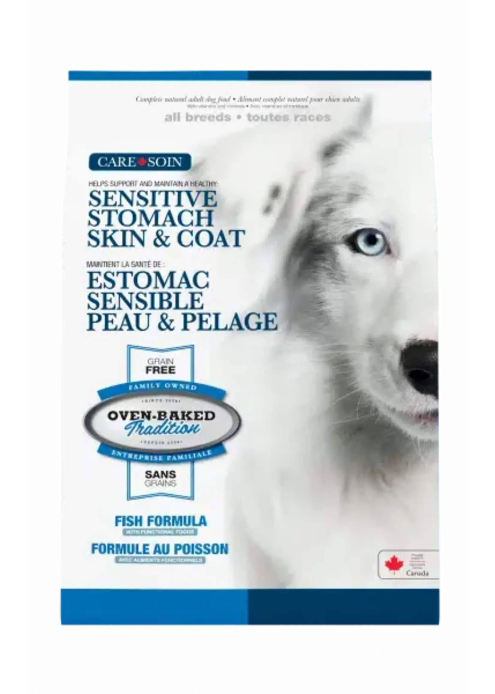 OVEN-BAKED OVEN BAKED CHIEN SOIN PEAU ET ESTOMAC SENSIBLE SANS GRAINS AU POISSON