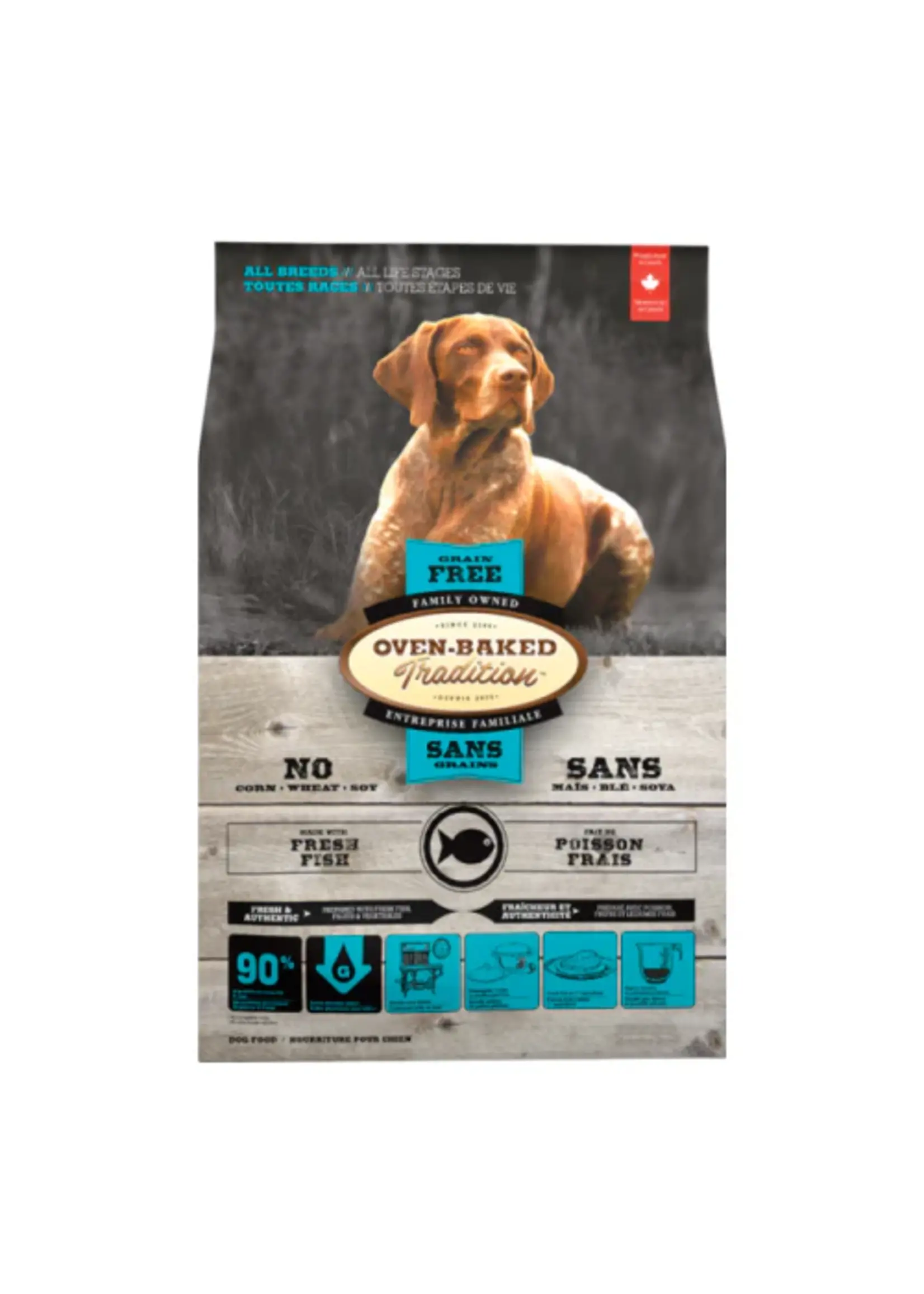 OVEN-BAKED OVEN BAKED CHIEN AU POISSON SANS GRAINS
