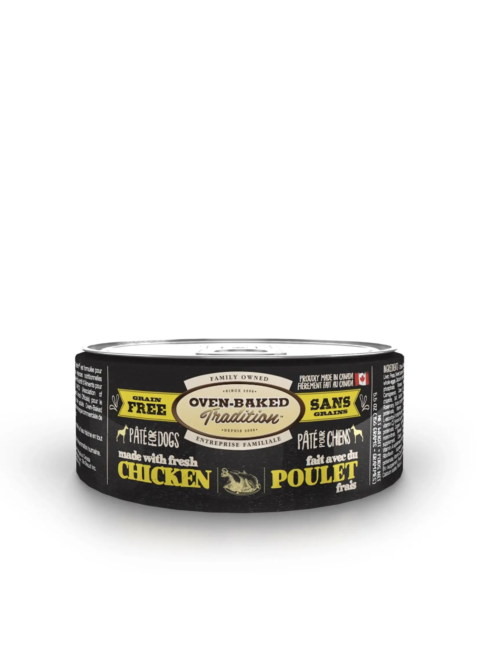OVEN-BAKED OVEN BAKED CHIEN NOURRITURE HUMIDE - POULET 156 G