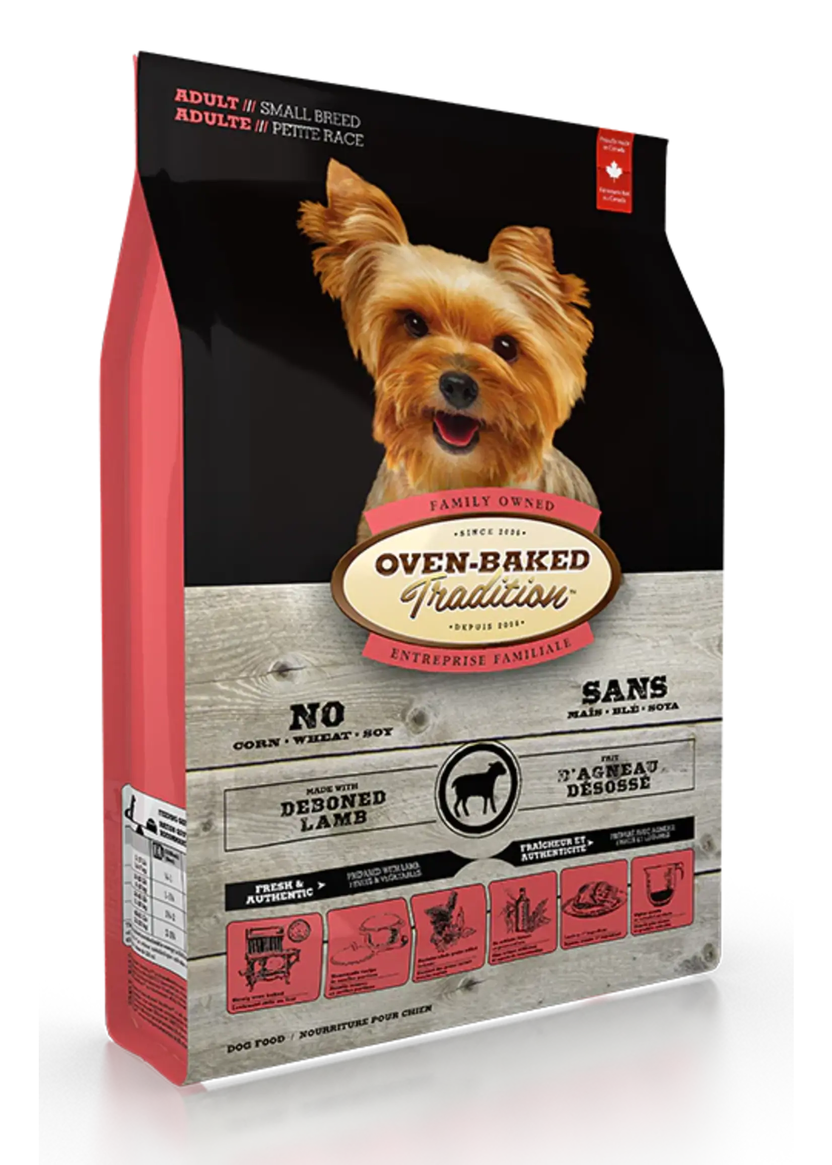 OVEN-BAKED OVEN BAKED CHIEN PETITE RACE - AGNEAU 2.27 KG