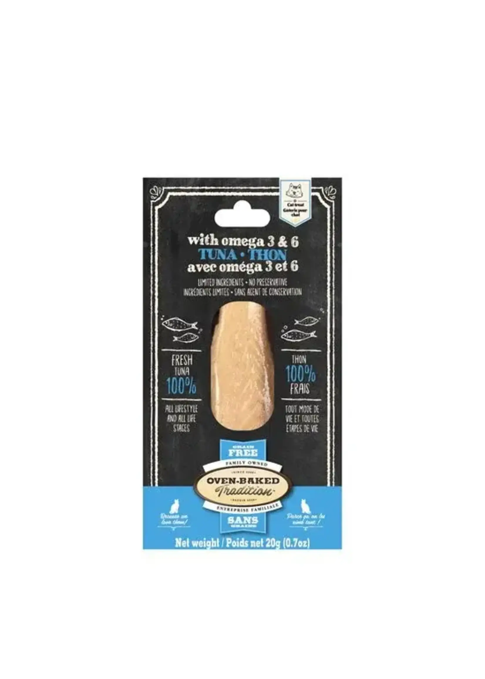 OVEN-BAKED OVEN BAKED GATERIE FILET DE THON ET OMEGA POUR CHAT 20 G