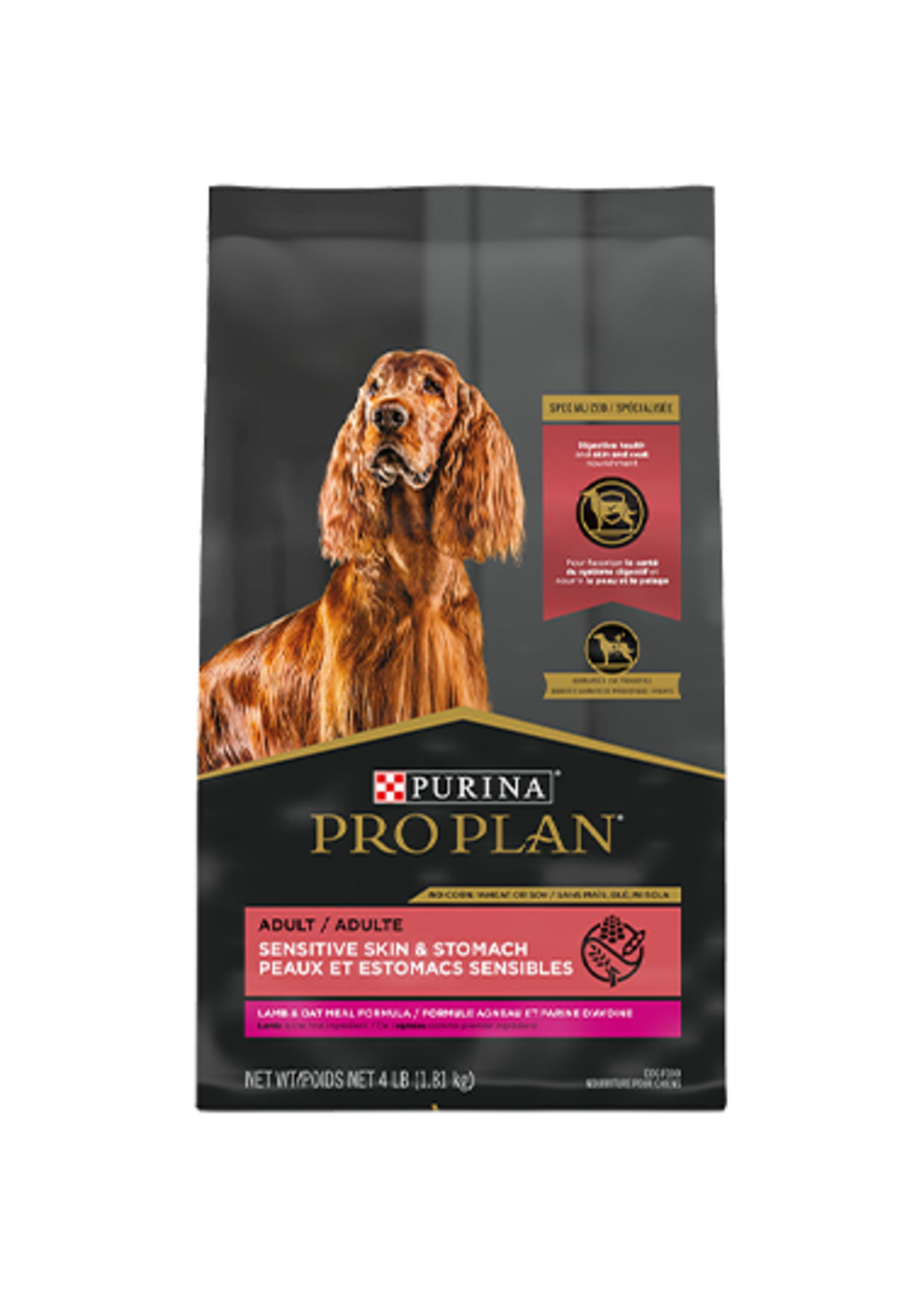 PRO PLAN PRO PLAN CHIEN FORMULE PEAUX ET ESTOMAC SENSIBLE AGNEAU ET AVOINE