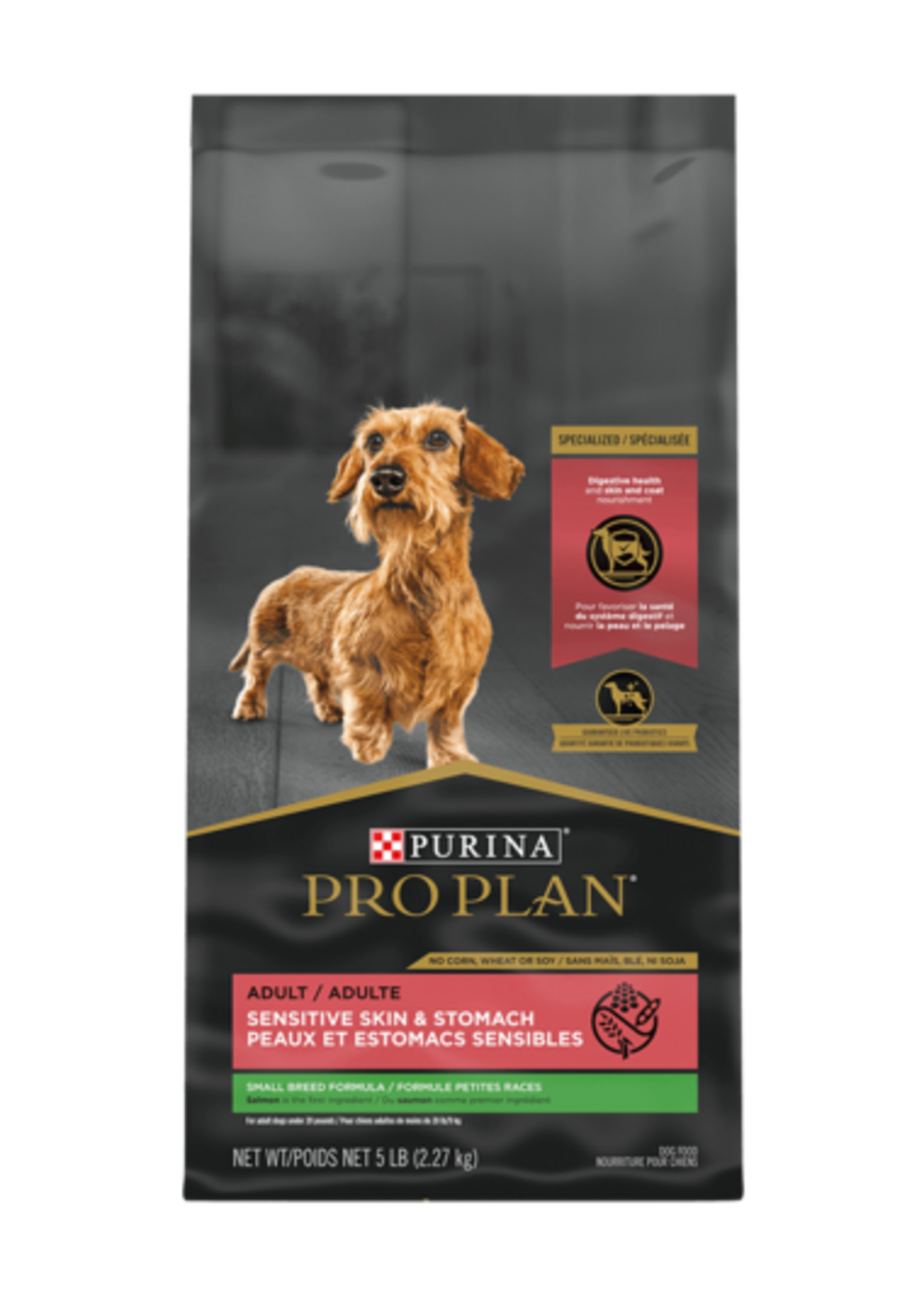 PRO PLAN PRO PLAN CHIEN PEAUX ET ESTOMAC SENSIBLE PETITE RACE FORMULE SAUMON