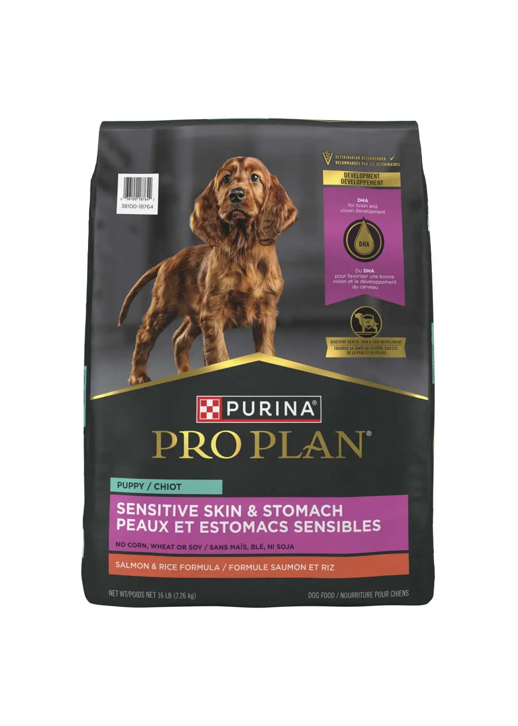 PRO PLAN PRO PLAN CHIOT PEAUX ET ESTOMAC SENSIBLE FORMULE SAUMON ET RIZ
