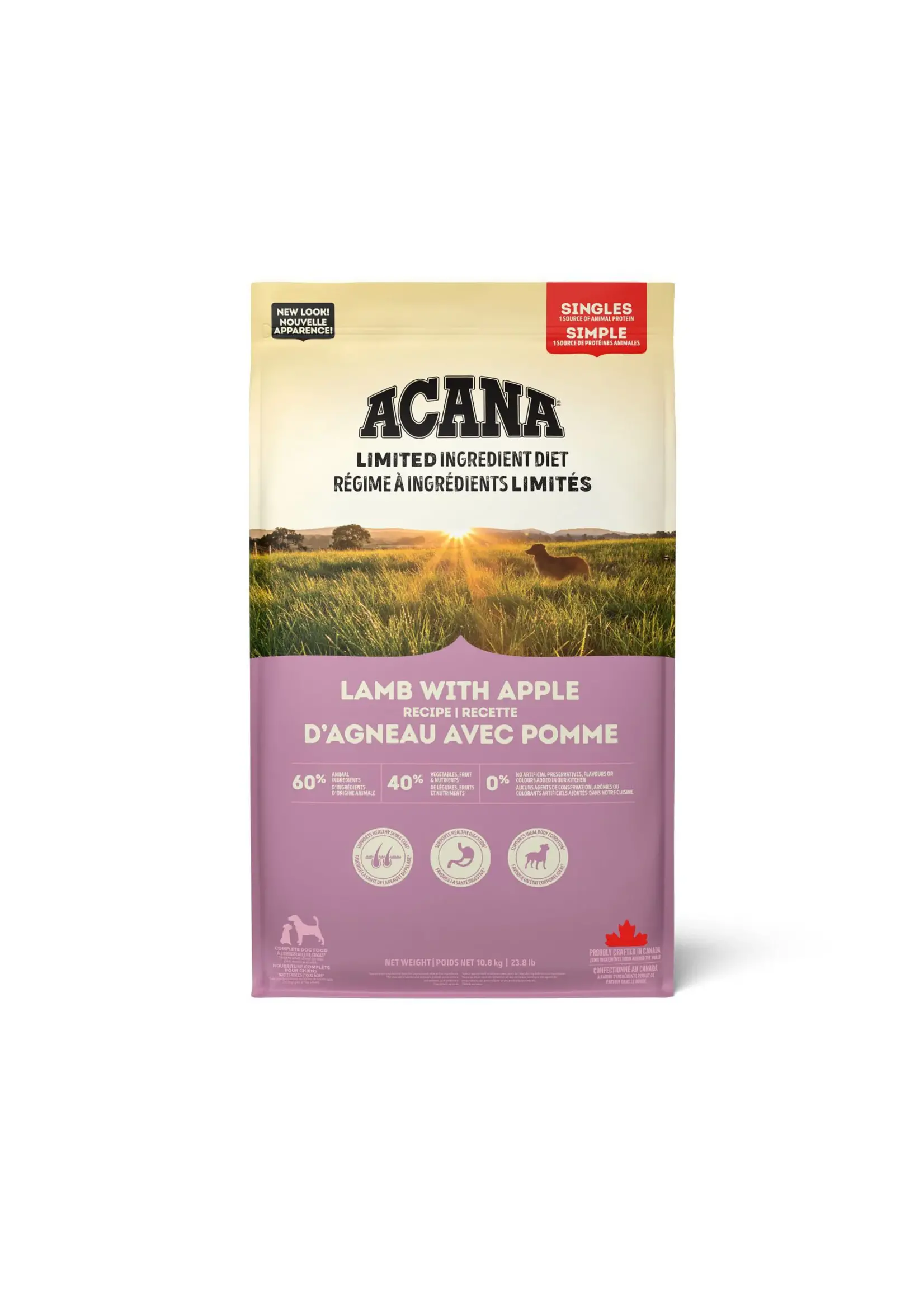 ACANA ACANA CHIEN LID RECETTE AGNEAU & POMME