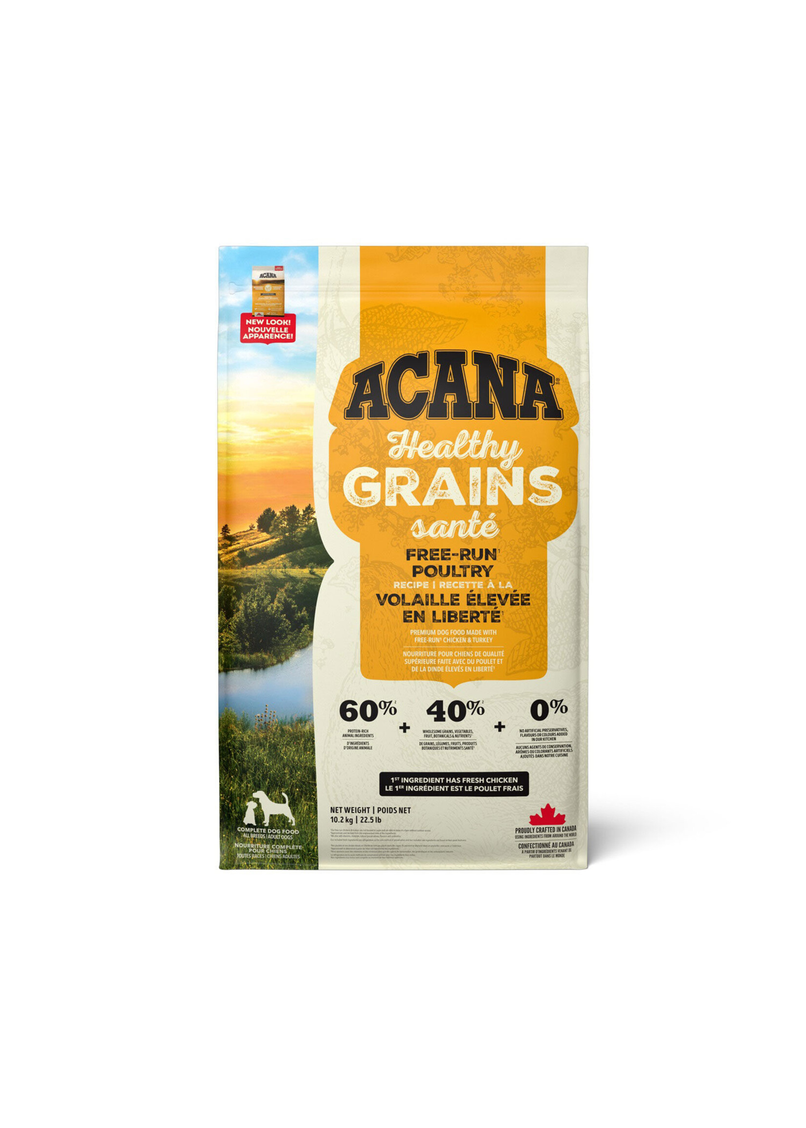 ACANA ACANA CHIEN RECETTE GRAINS SANTÉ A LA VOLAILLE