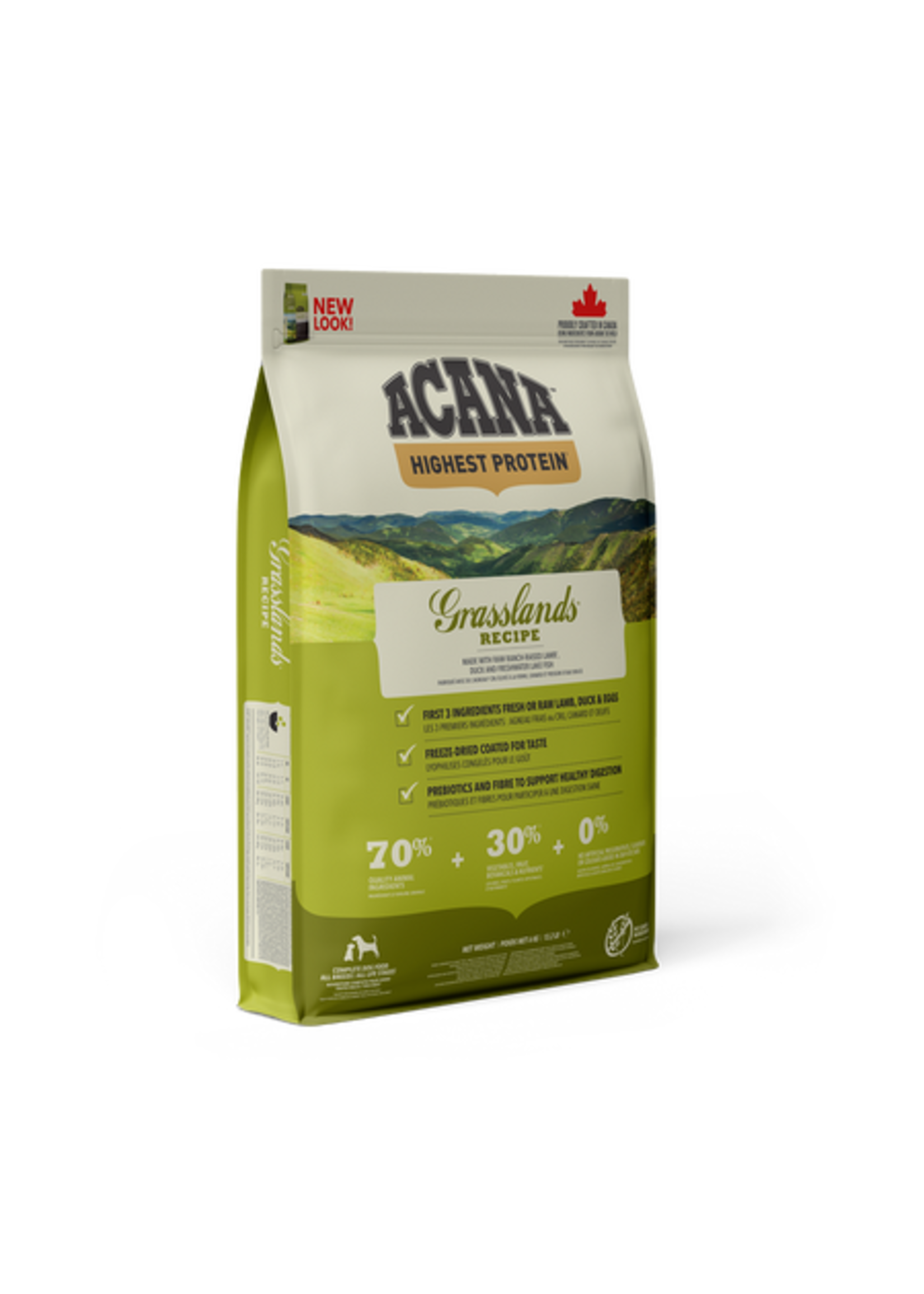 ACANA ACANA CHIEN RECETTE GRASSLANDS