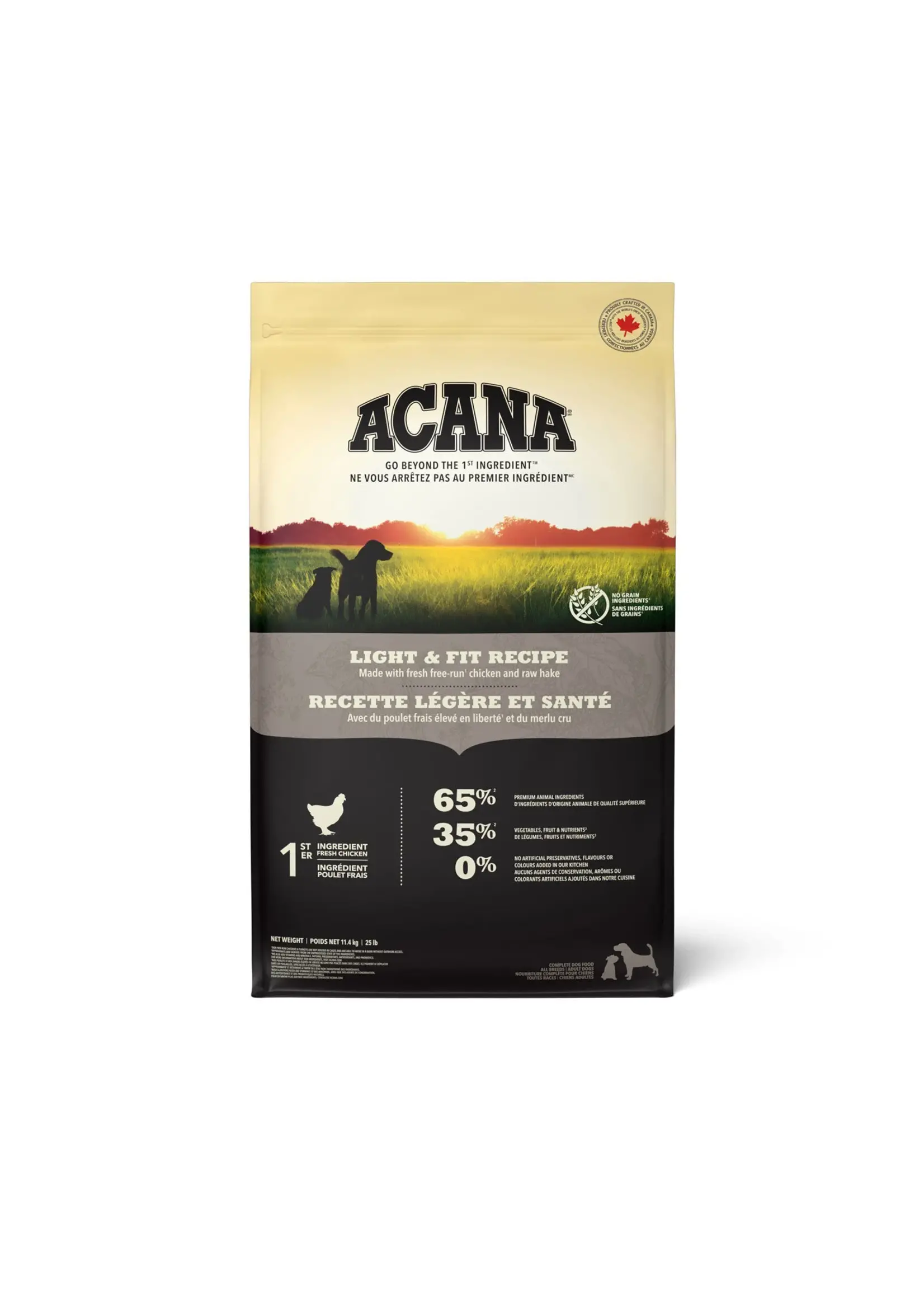 ACANA ACANA CHIEN RECETTE LÉGERE ET SANTÉ
