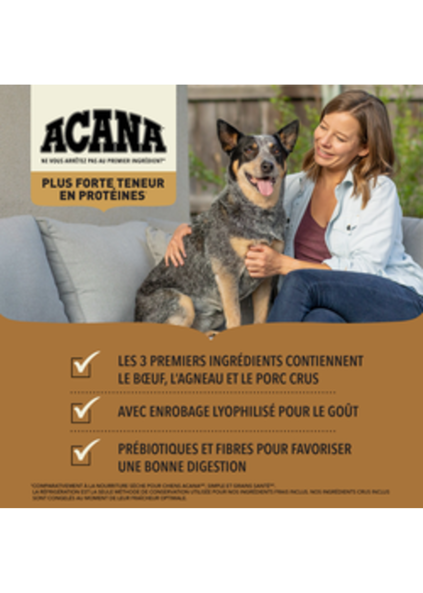 ACANA ACANA CHIEN RECETTE RANCHLANDS