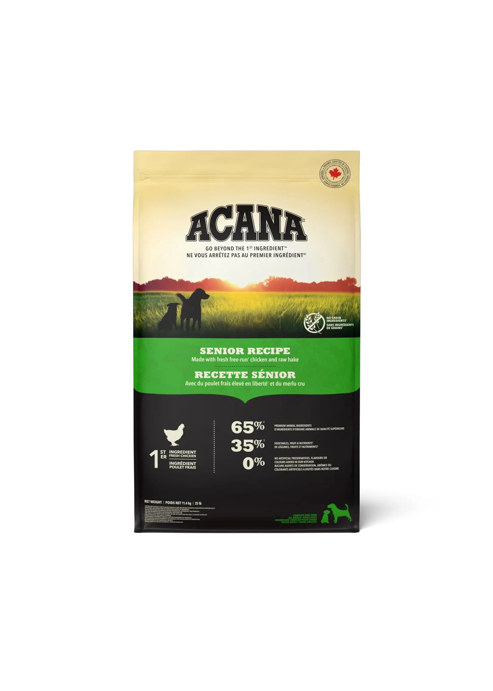 ACANA ACANA CHIEN RECETTE SENIOR