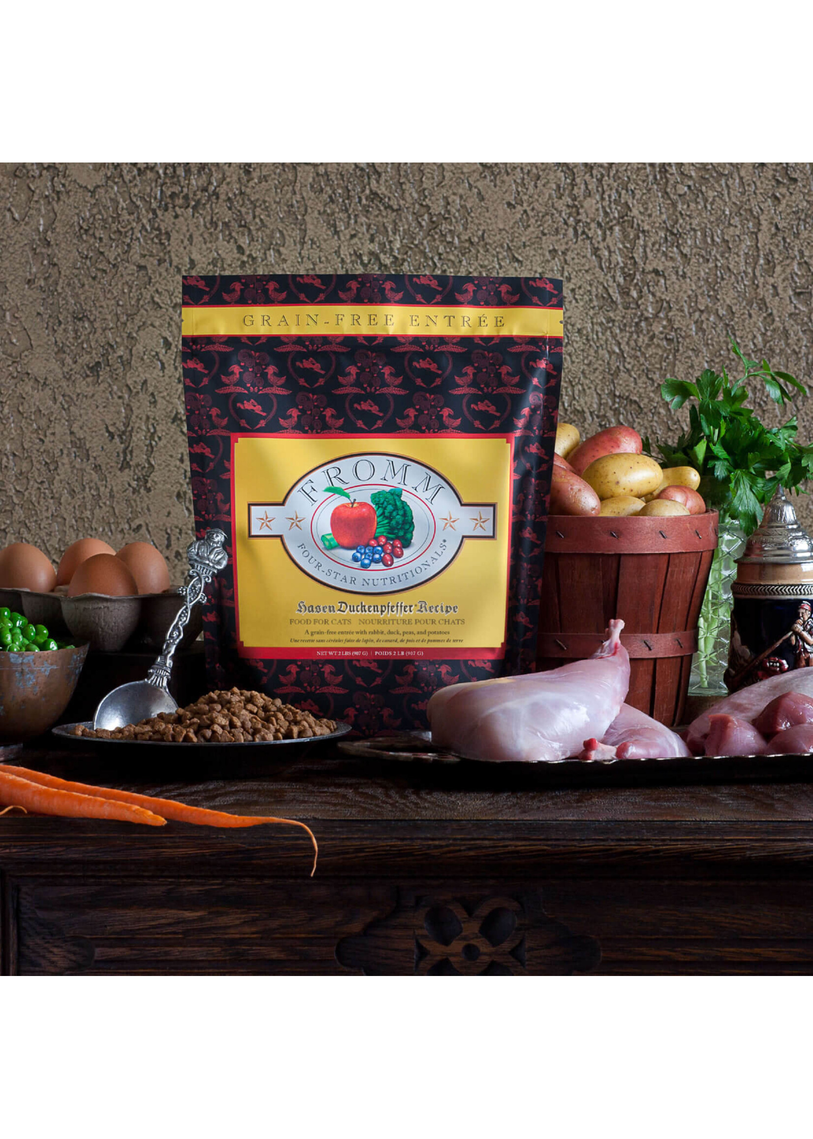 FROMM FROMM CHAT FOUR STAR HASEN DUCKENPFEFFER SANS GRAINS