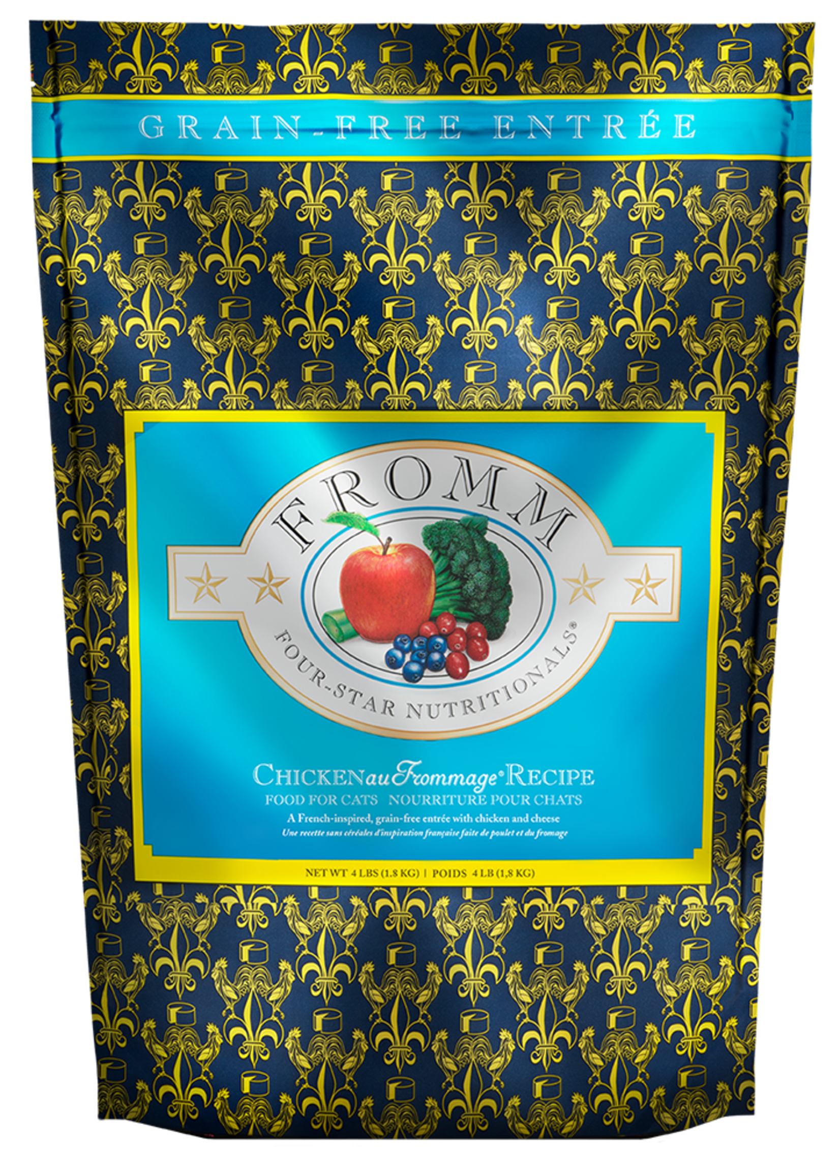 FROMM FROMM CHAT FOUR STAR POULET AU FROMAGE SANS GRAINS