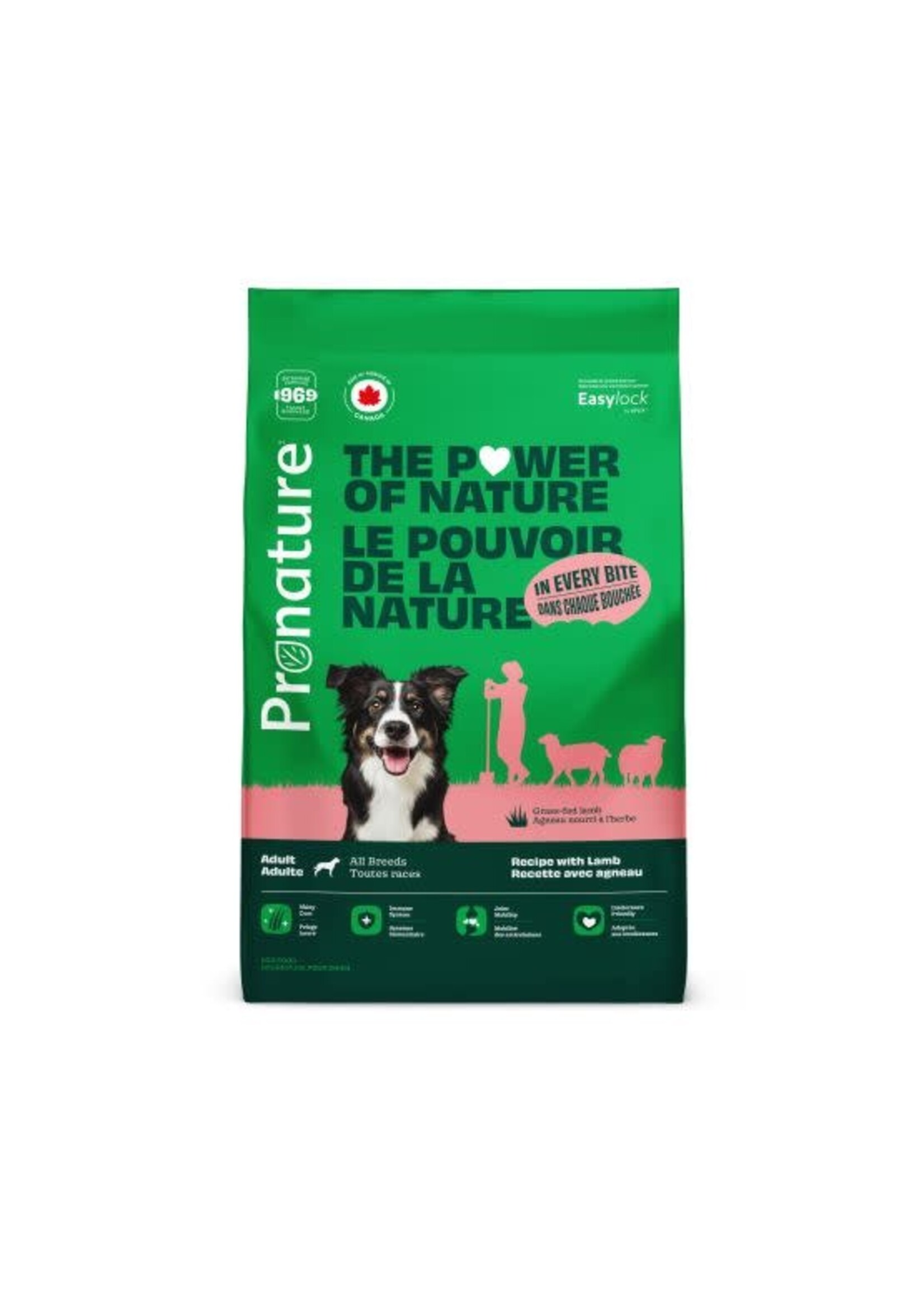 PRONATURE PRONATURE CHIEN RECETTE AVEC AGNEAU