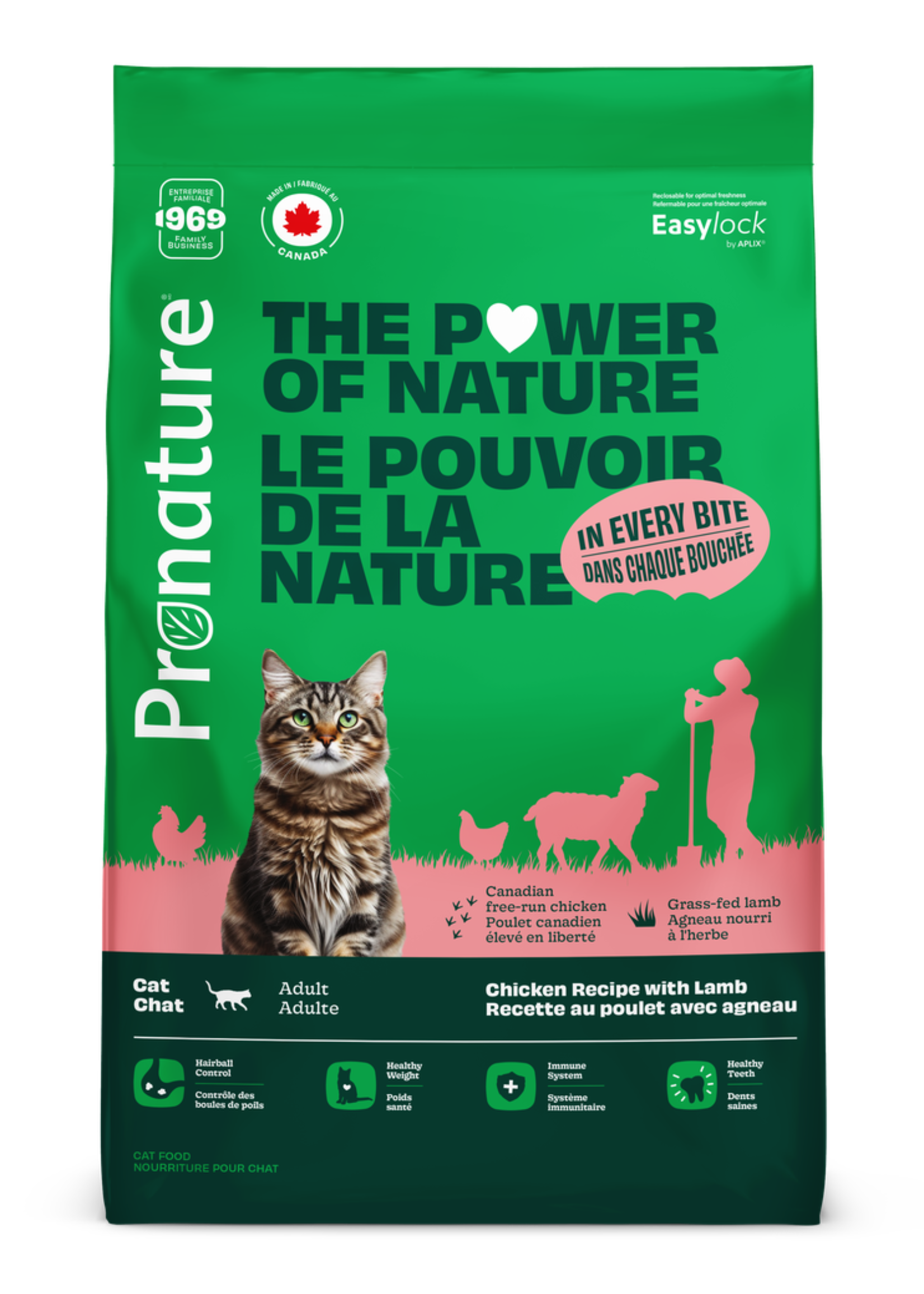 PRONATURE PRONATURE CHAT POULET ET AGNEAU