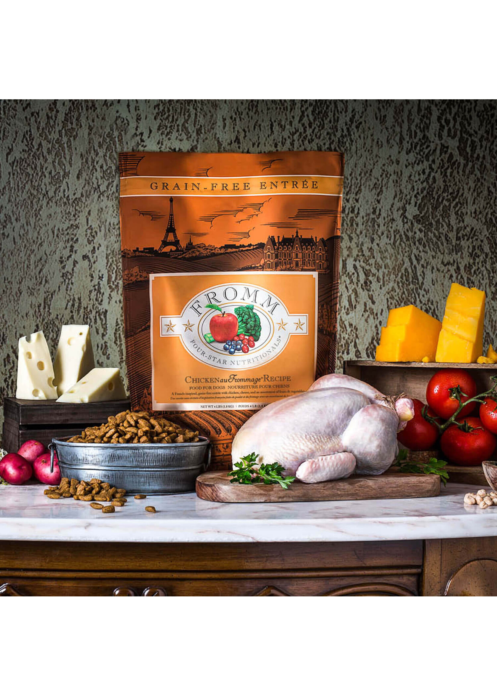 FROMM FROMM CHIEN FOUR STAR POULET ET FROMAGE SANS GRAINS