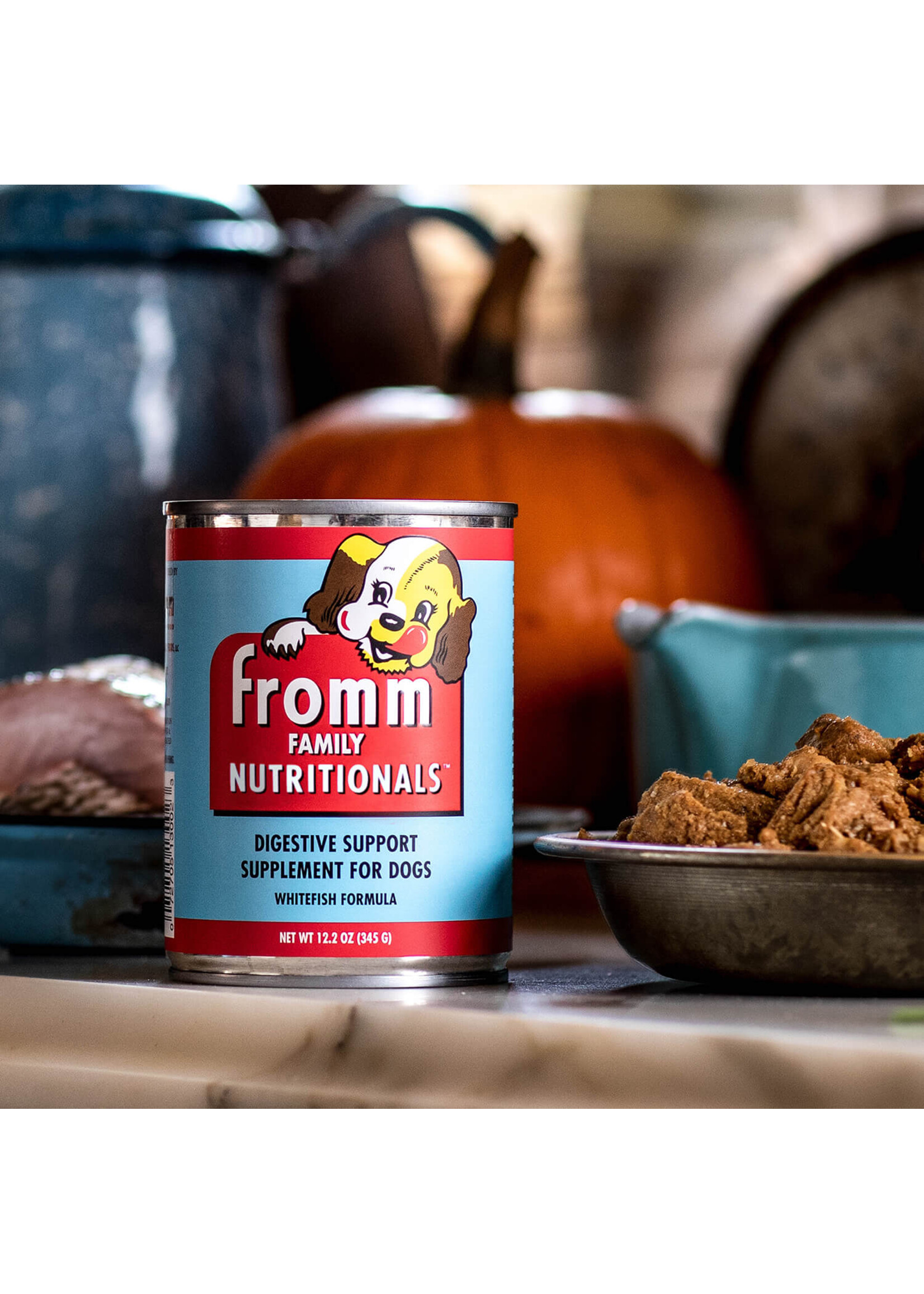FROMM FROMM CHIEN NOURRITURE HUMIDE REMEDIES AU POISSON 12 OZ