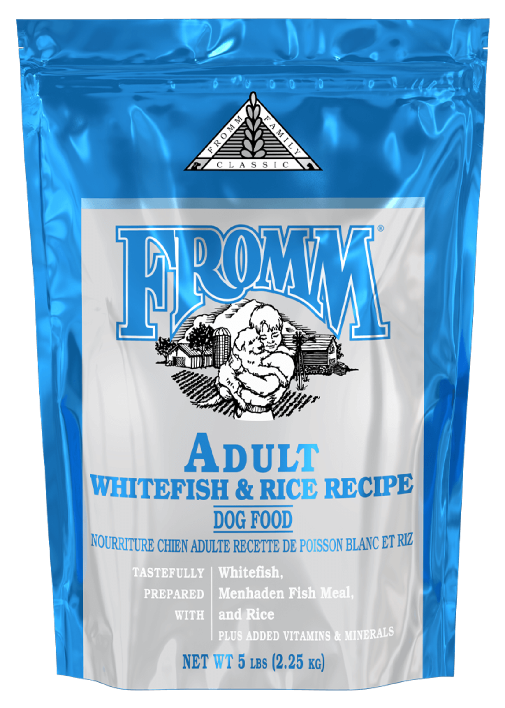 FROMM FROMM CLASSIC CHIEN POISSON BLANC & RIZ 13.6KG