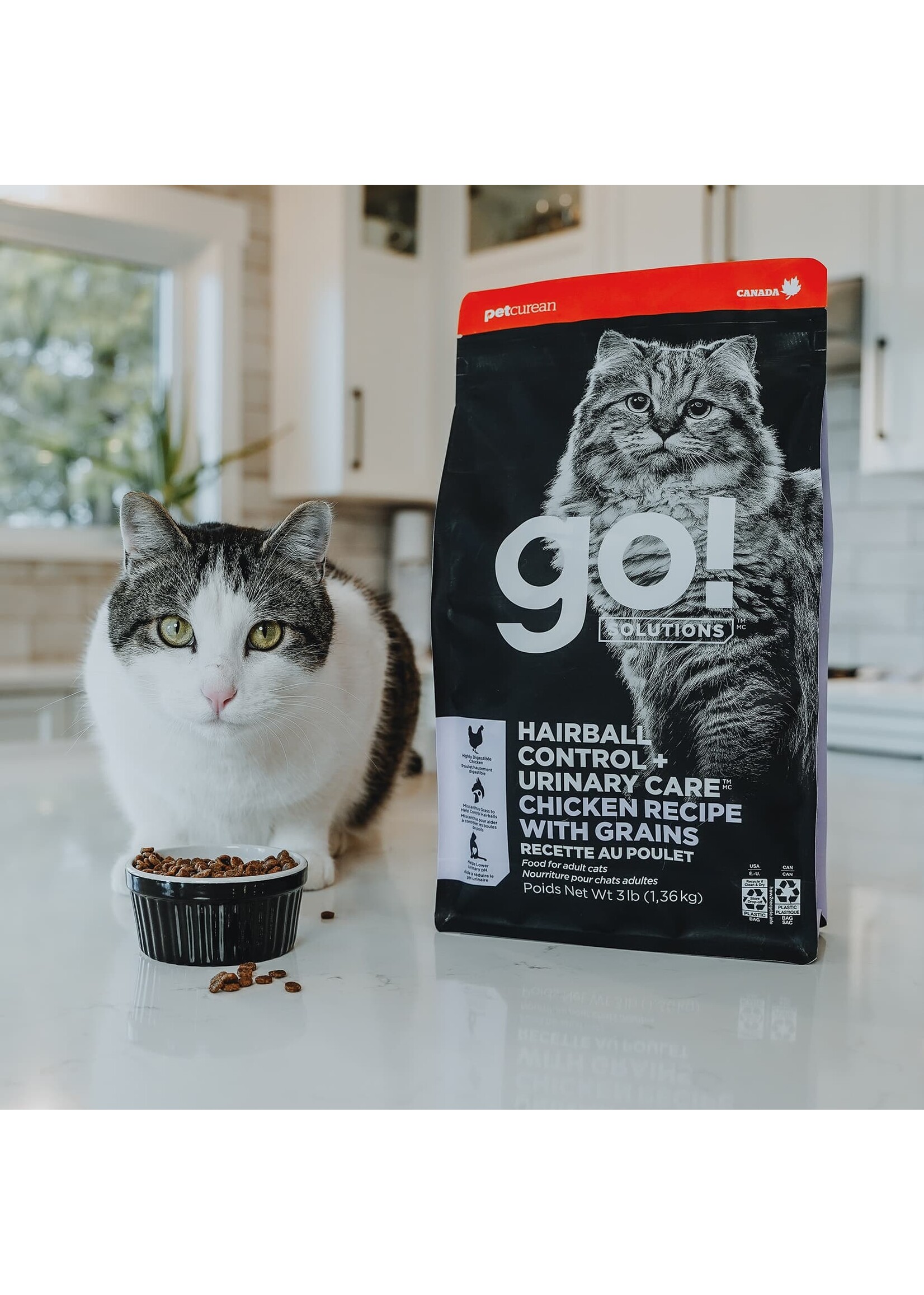 GO! SOLUTIONS GO SOLUTION CHAT POULET BOULES DE POILS ET SOINS URINAIRES