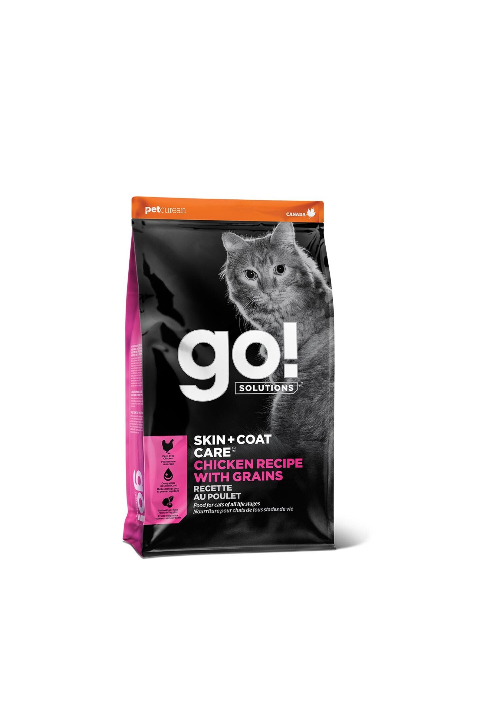 GO! SOLUTIONS GO SOLUTION CHAT PEAU ET PELAGE AU POULET