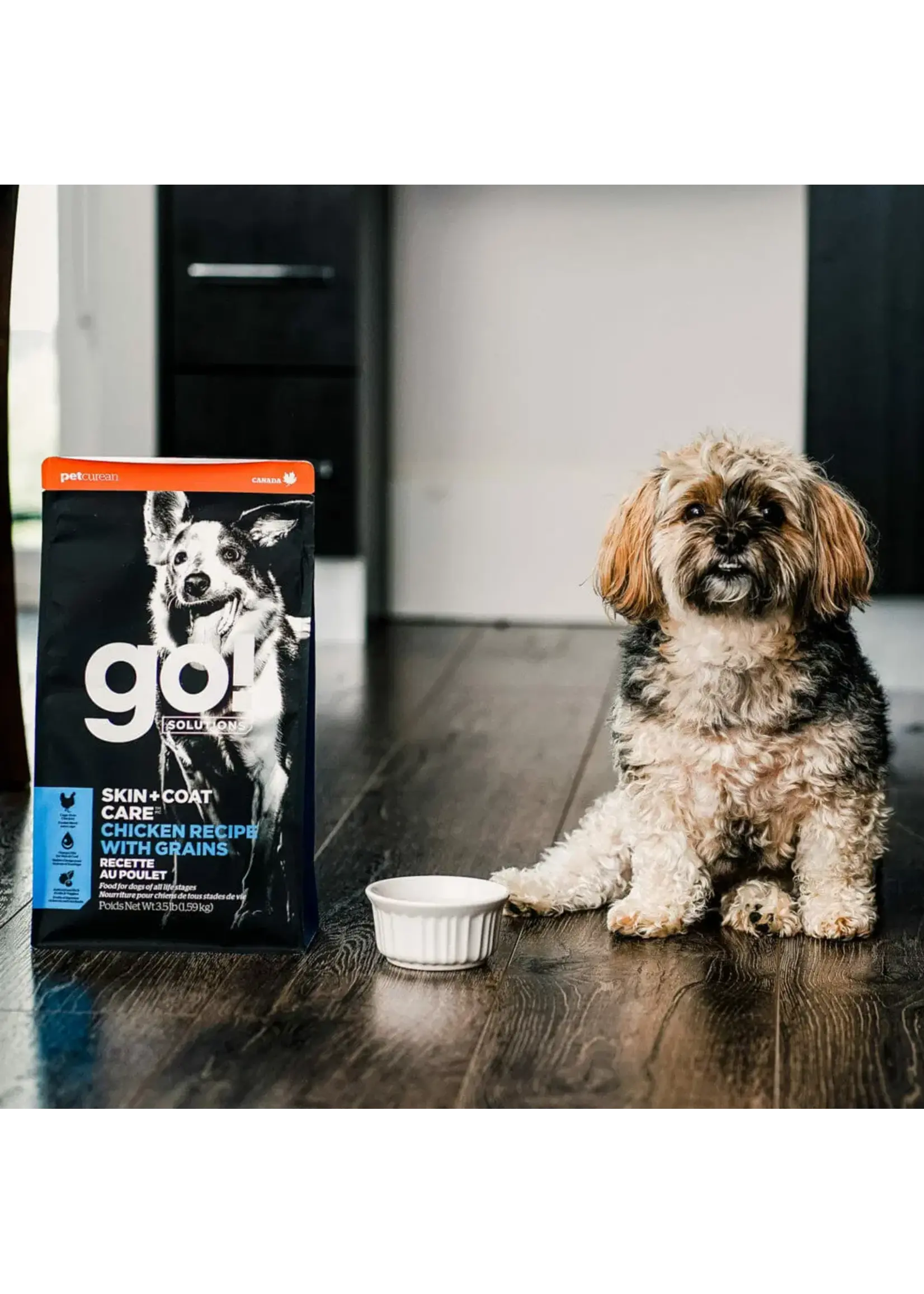 GO! SOLUTIONS GO SOLUTION CHIEN PEAU ET PELAGE AU POULET