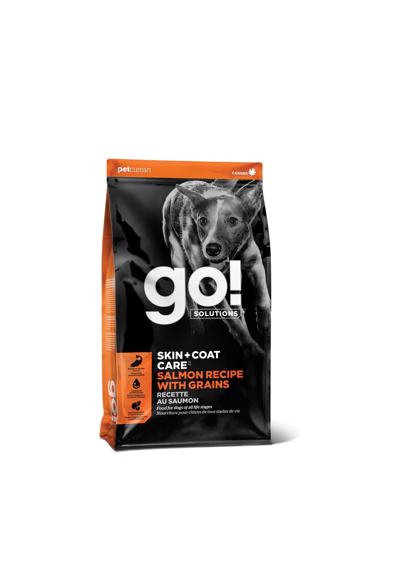 GO! SOLUTIONS GO SOLUTION CHIEN PEAU ET PELAGE AU SAUMON