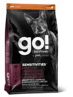 GO! SOLUTIONS GO SOLUTION SENSITIVE CHIEN A L'AGNEAU SANS GRAINS