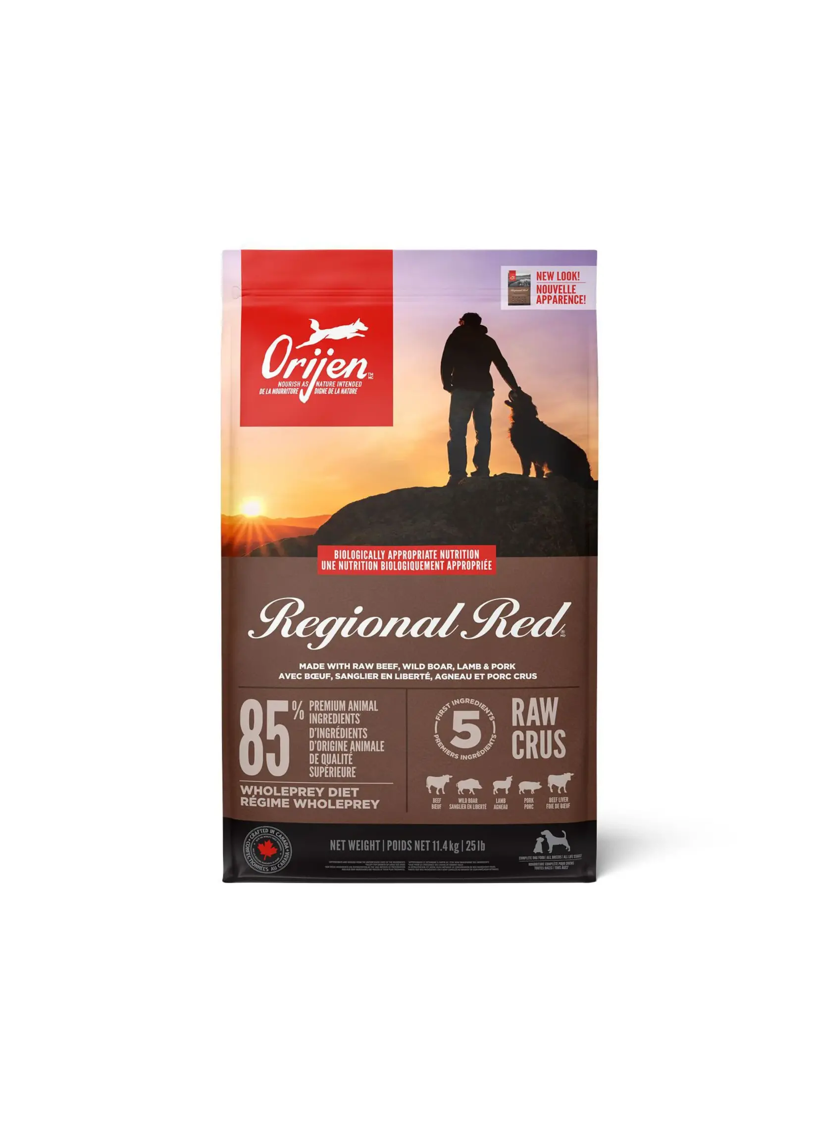 ORIJEN ORIJEN CHIEN REGIONAL RED