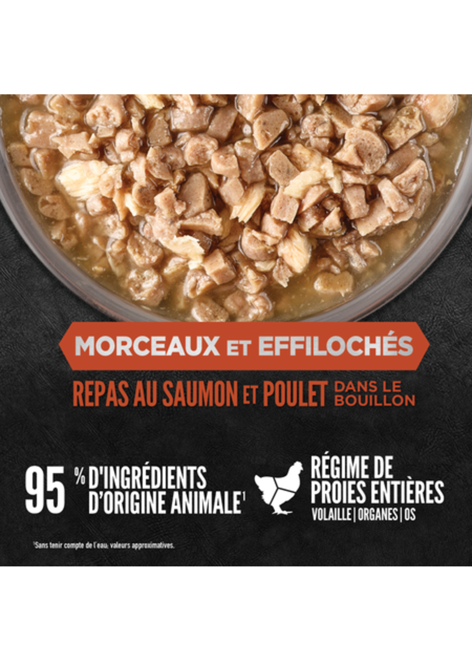 ORIJEN ORIJEN NOURRITURE HUMIDE CHAT REPAS AU SAUMON ET POULET 155G