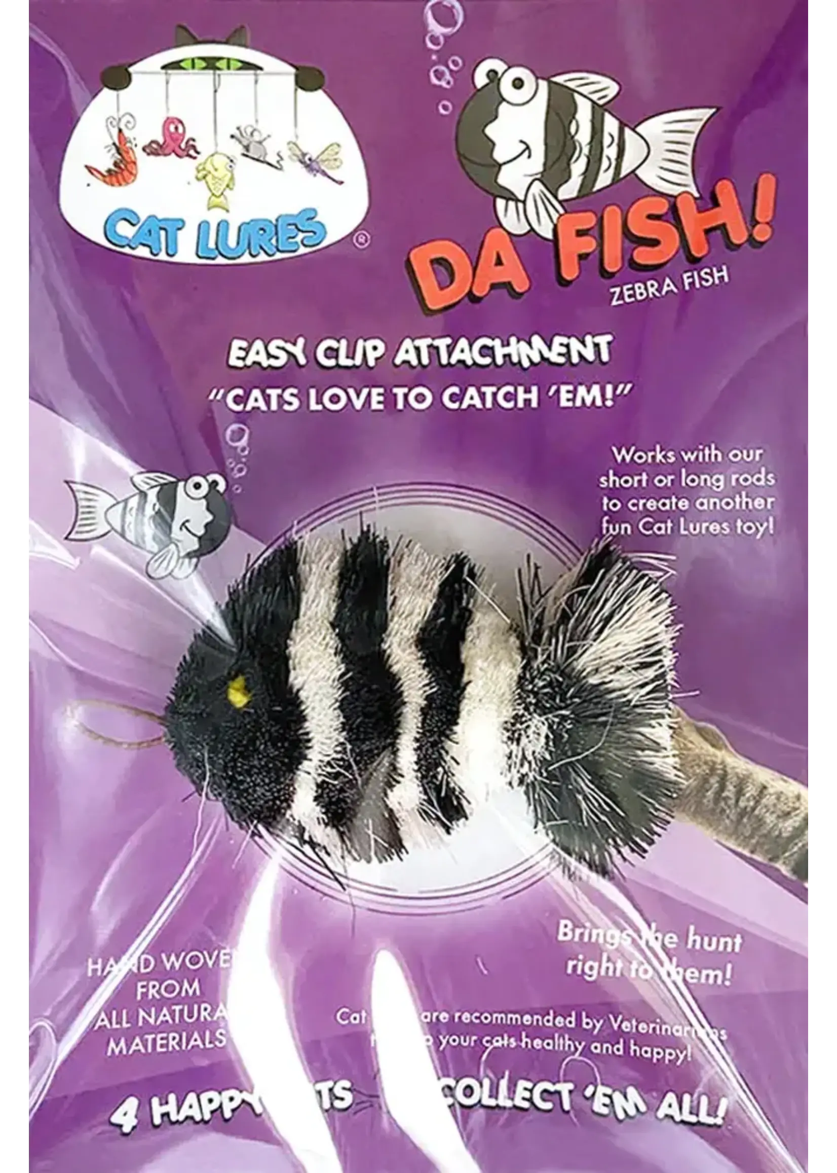 CAT LURES DA ZEBRA FISH 3.5x1x1