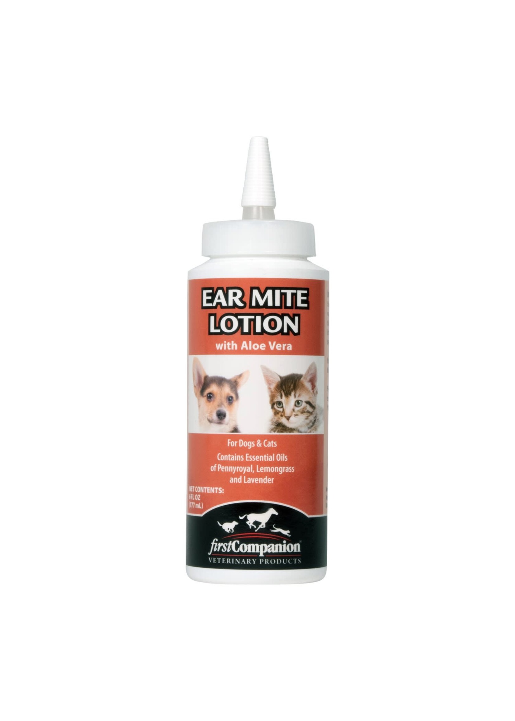 FIRST COMPANION LOTION POUR LES MITES D'OREILLES 6 OZ